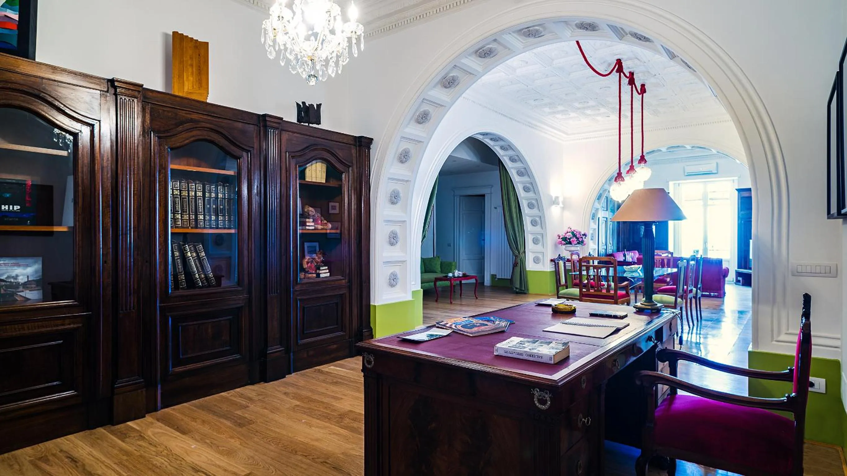 Seating area in Donna Giulia, Luxury House