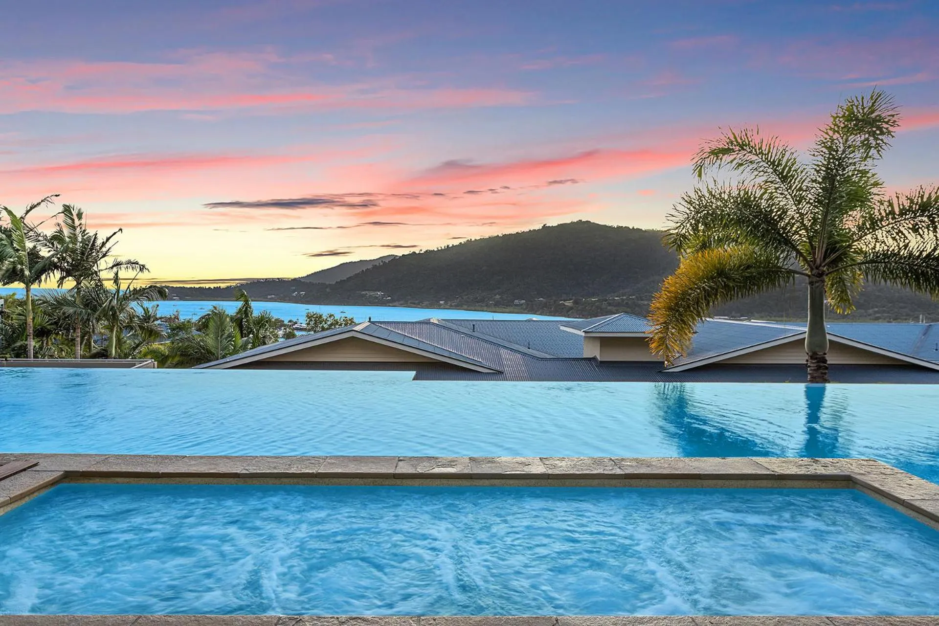 Pool view in Club Wyndham Airlie Beach