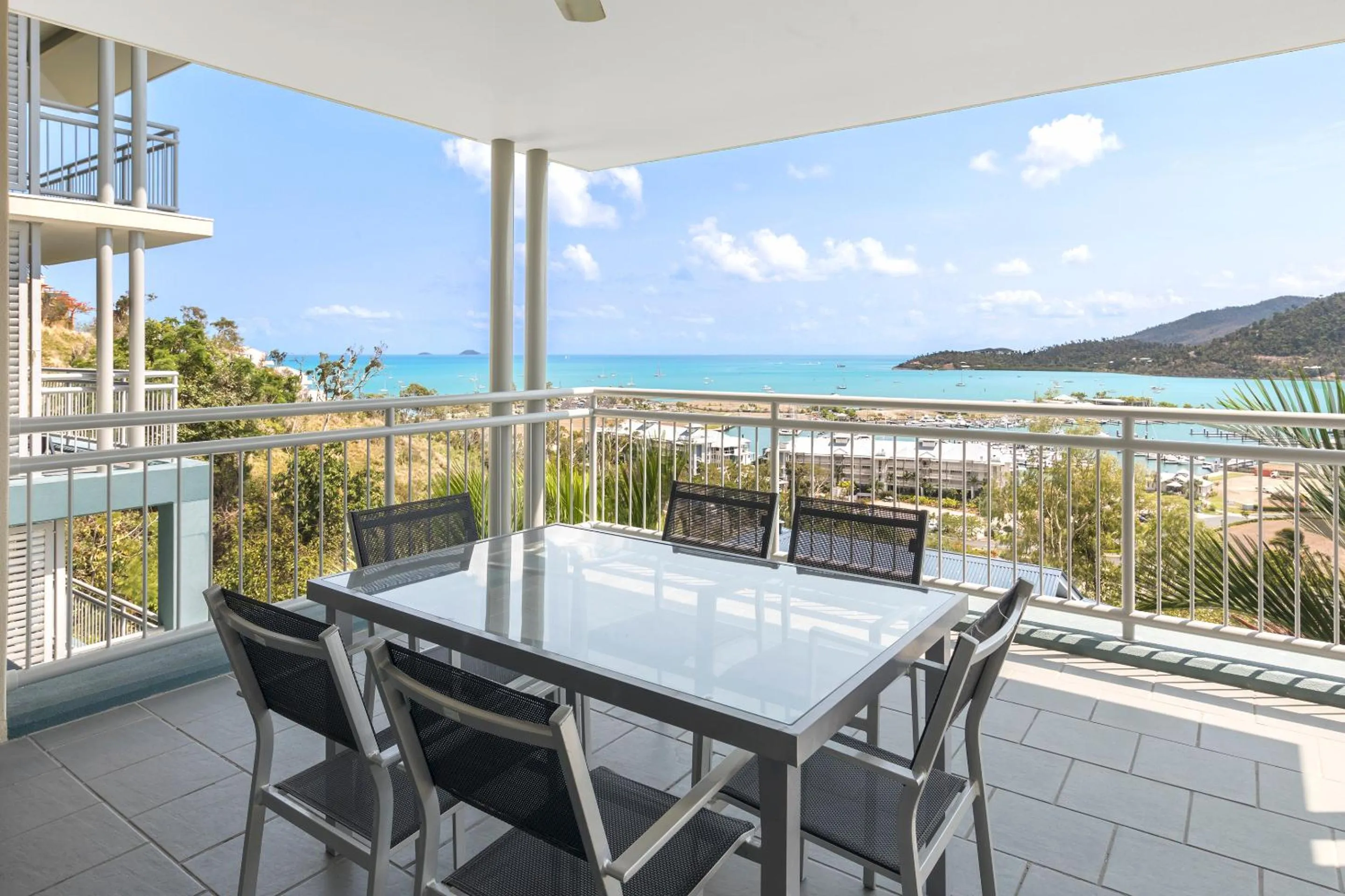Balcony/Terrace in Club Wyndham Airlie Beach