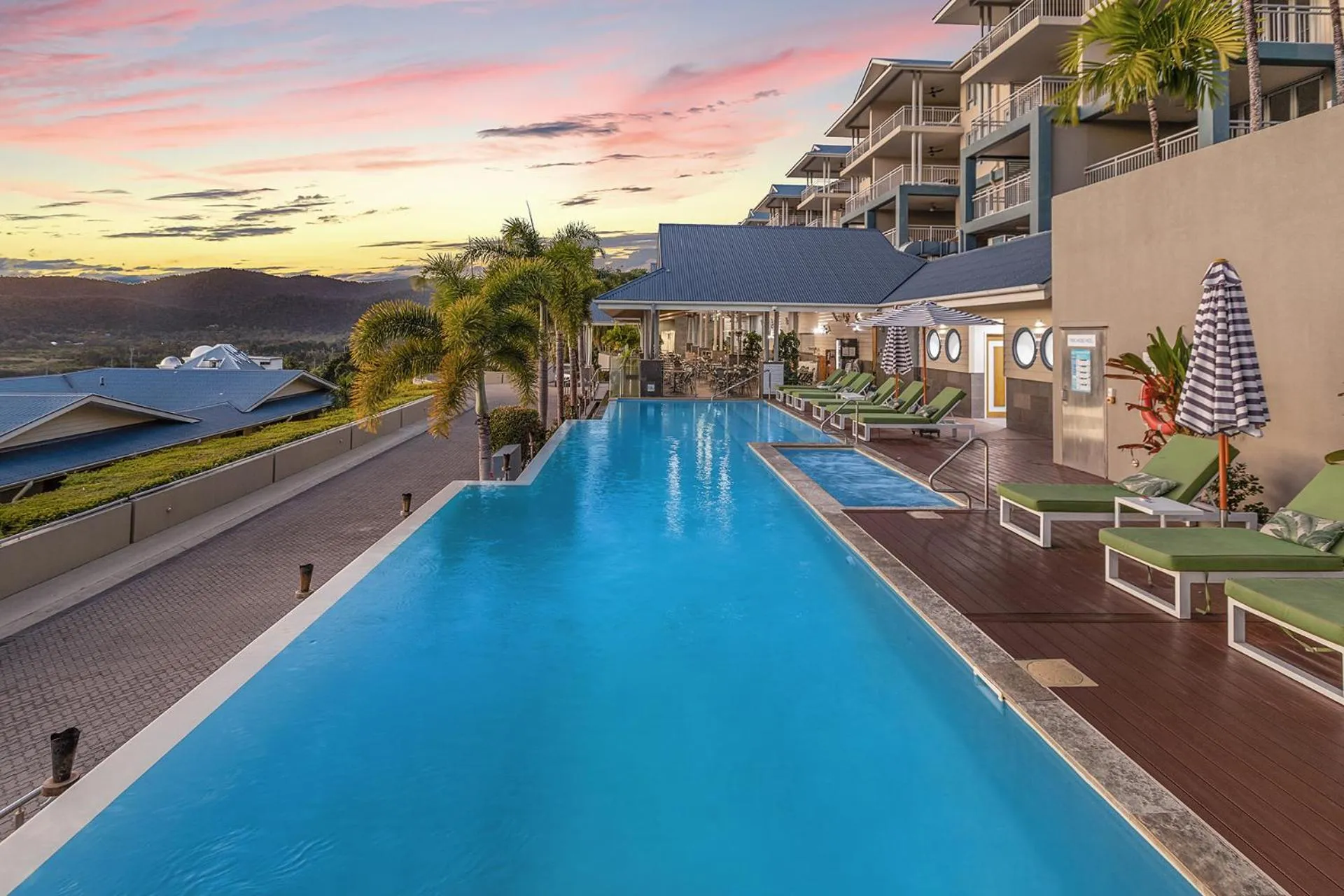 Pool view in Club Wyndham Airlie Beach