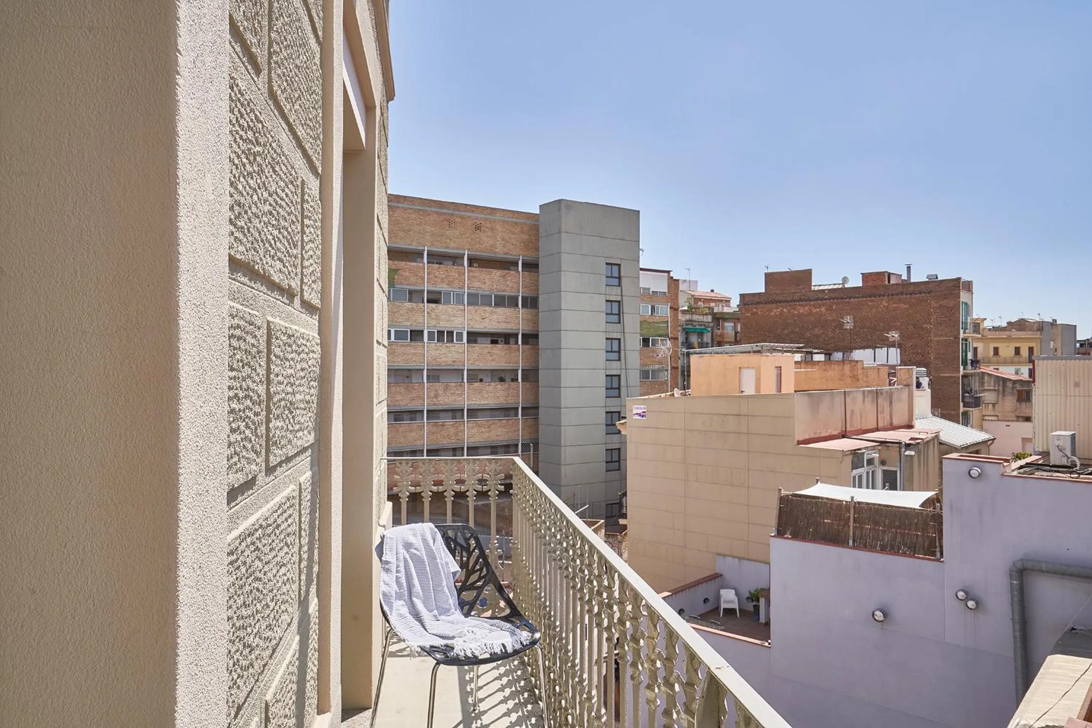 Balcony/Terrace in Barcelona Sants Station Apartments