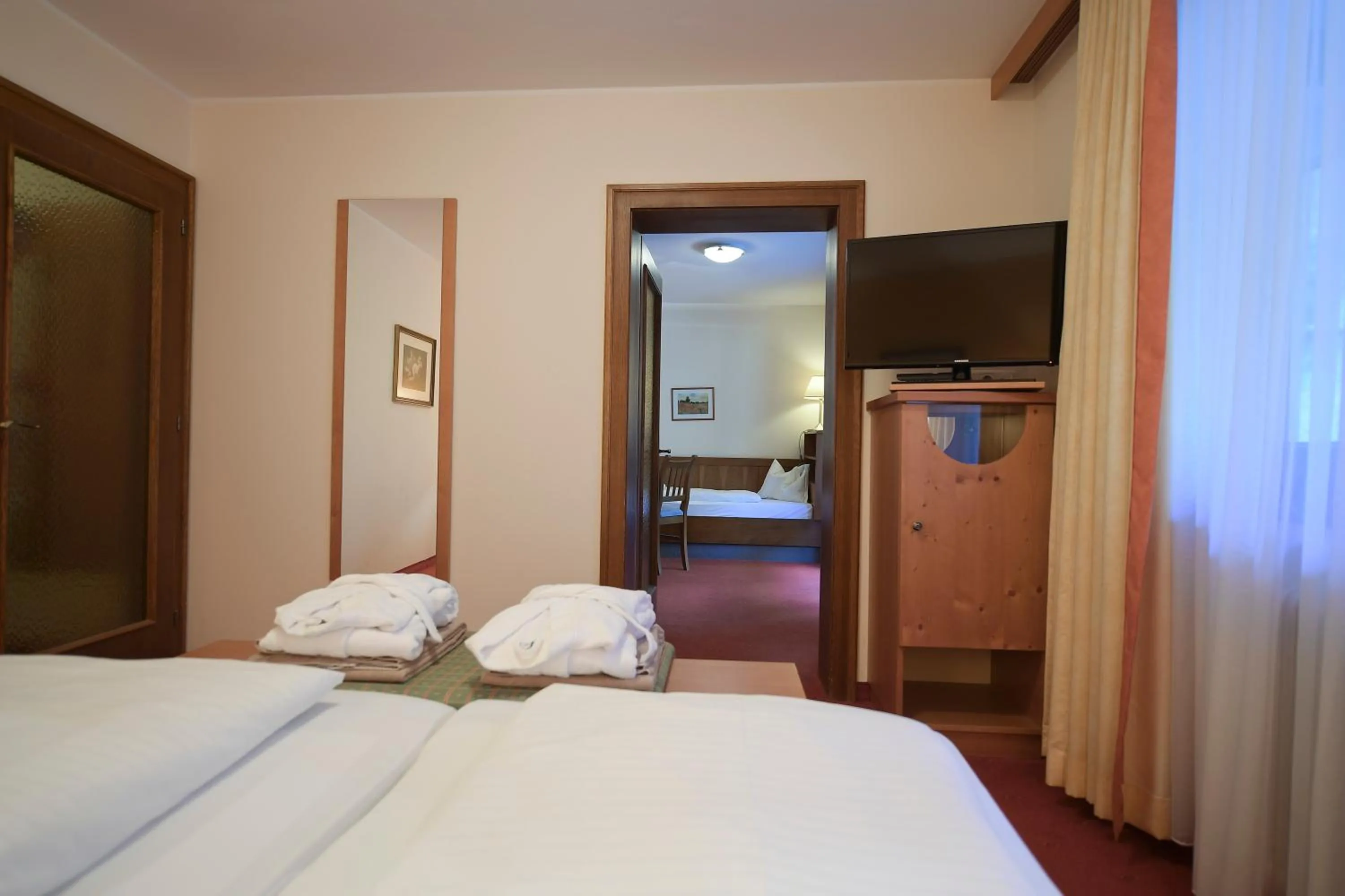 Photo of the whole room, Bed in Landhotel Post
