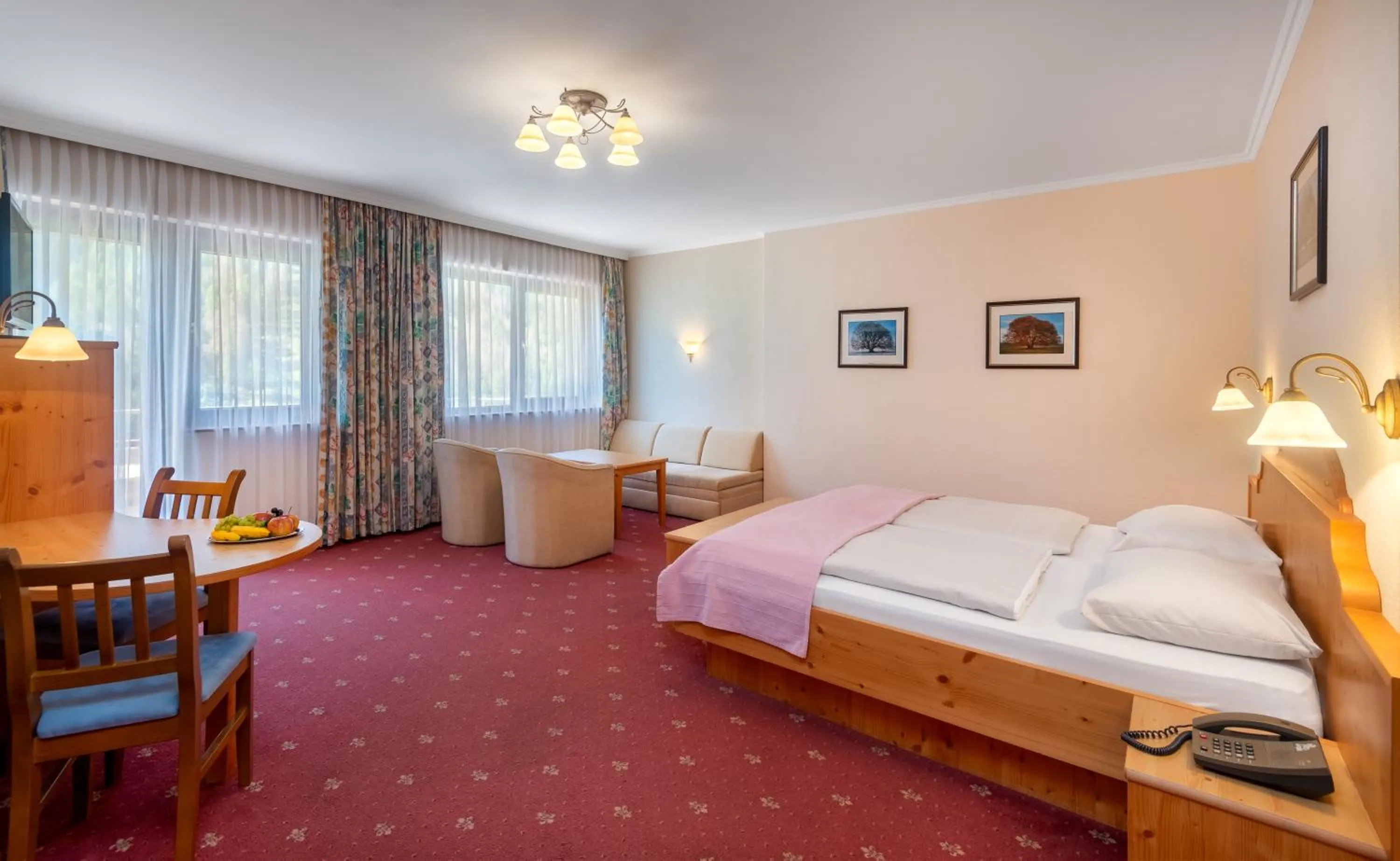 Photo of the whole room, Bed in Landhotel Post