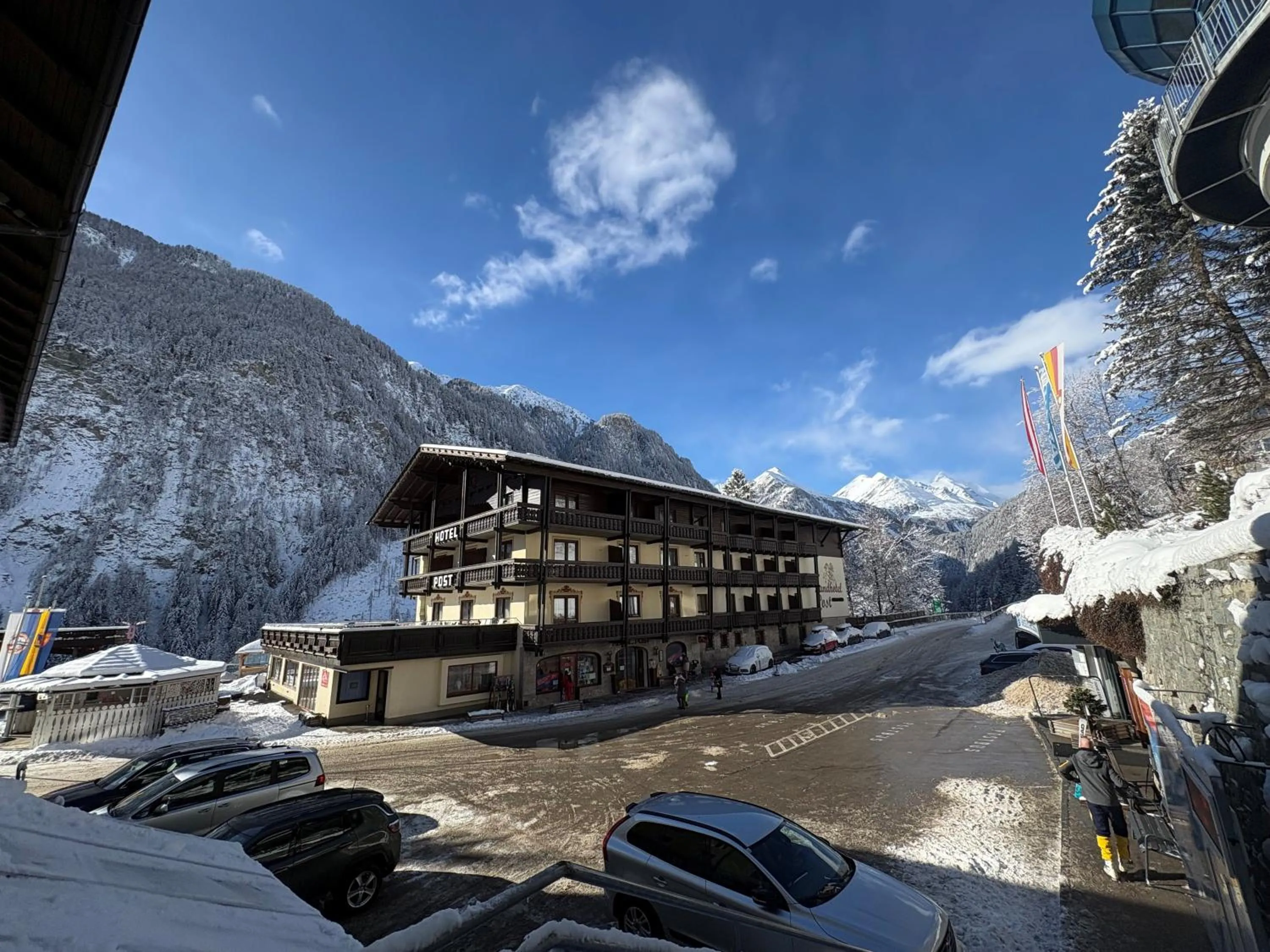 Property building in Landhotel Post