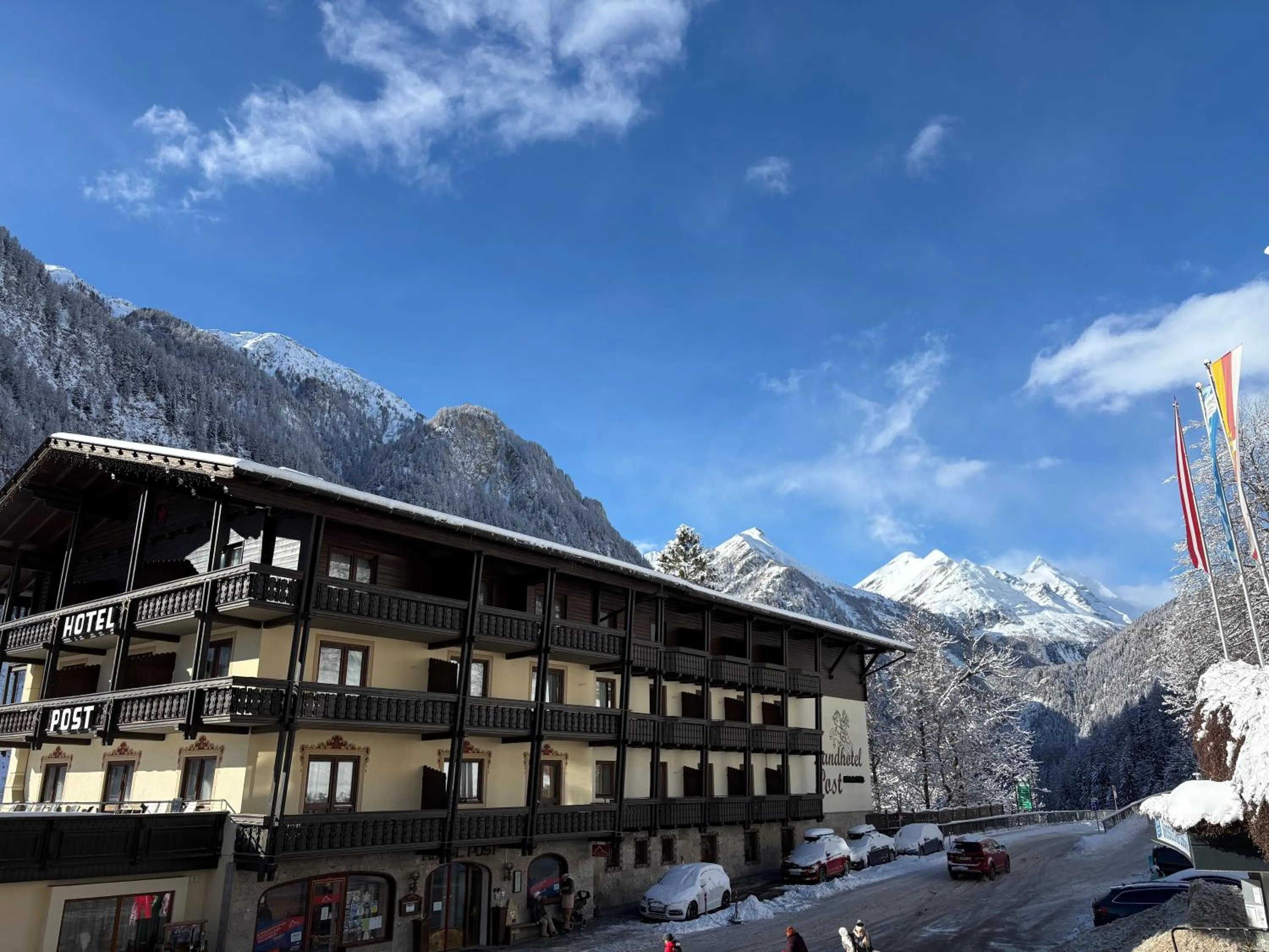 Property building in Landhotel Post