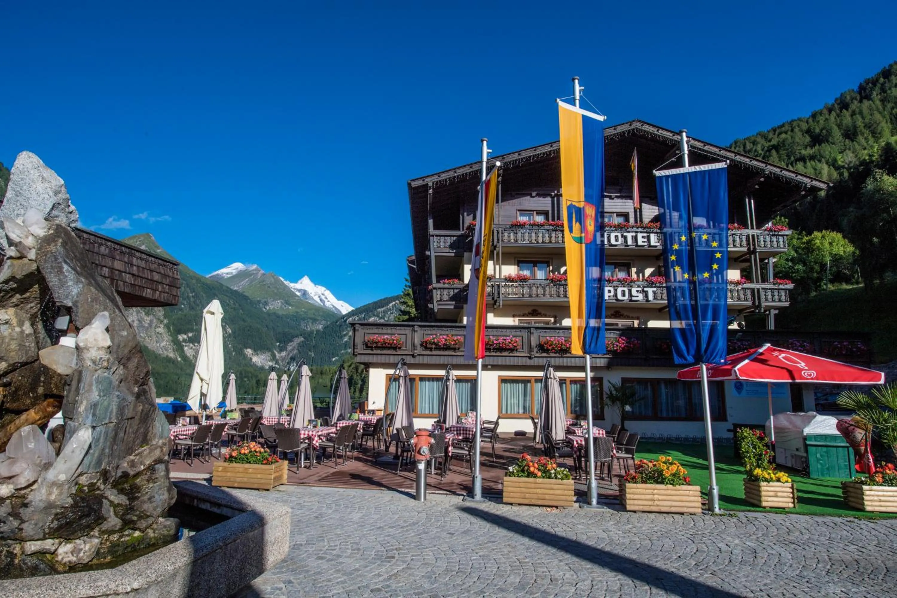Property building in Landhotel Post
