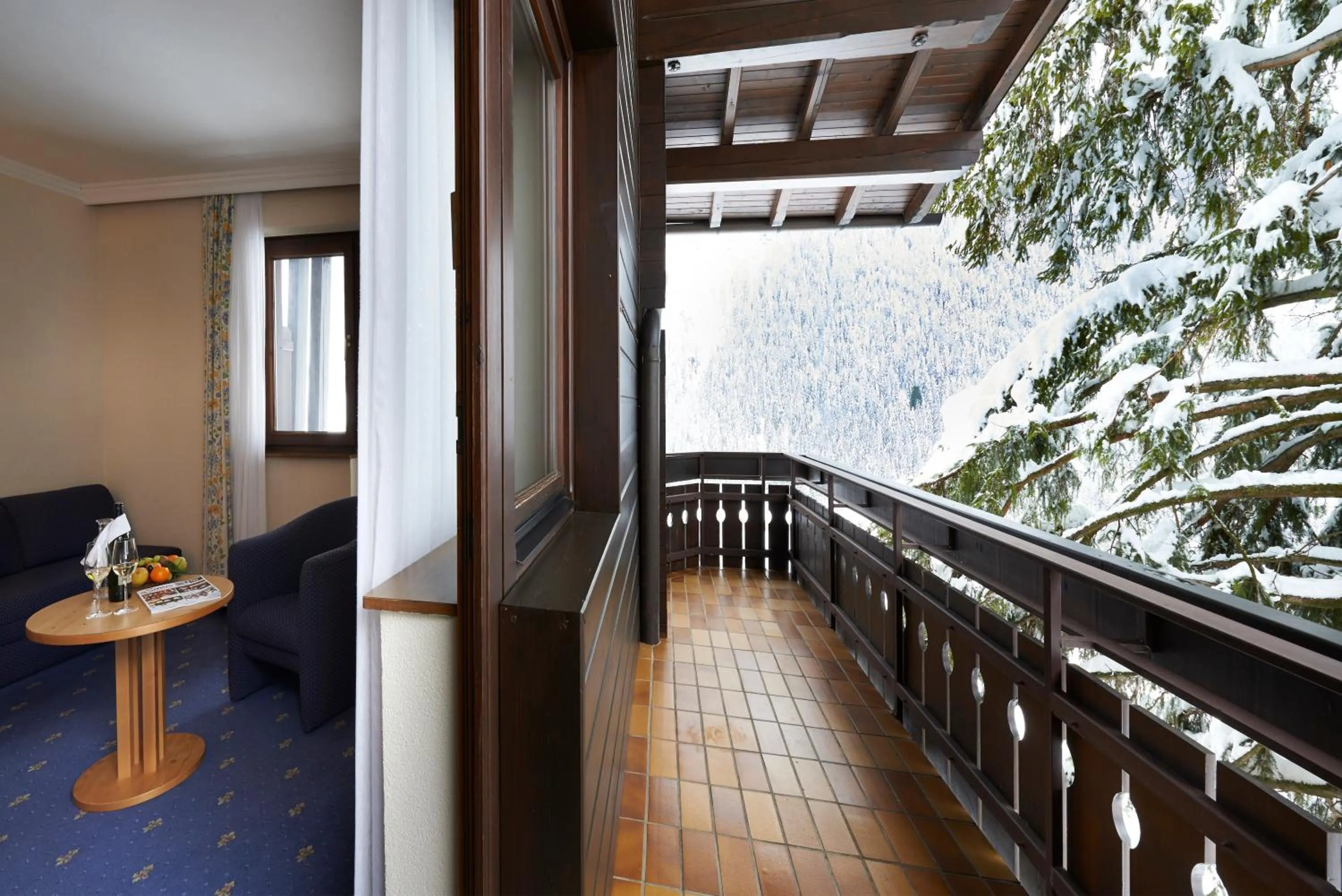 Balcony/Terrace in Landhotel Post