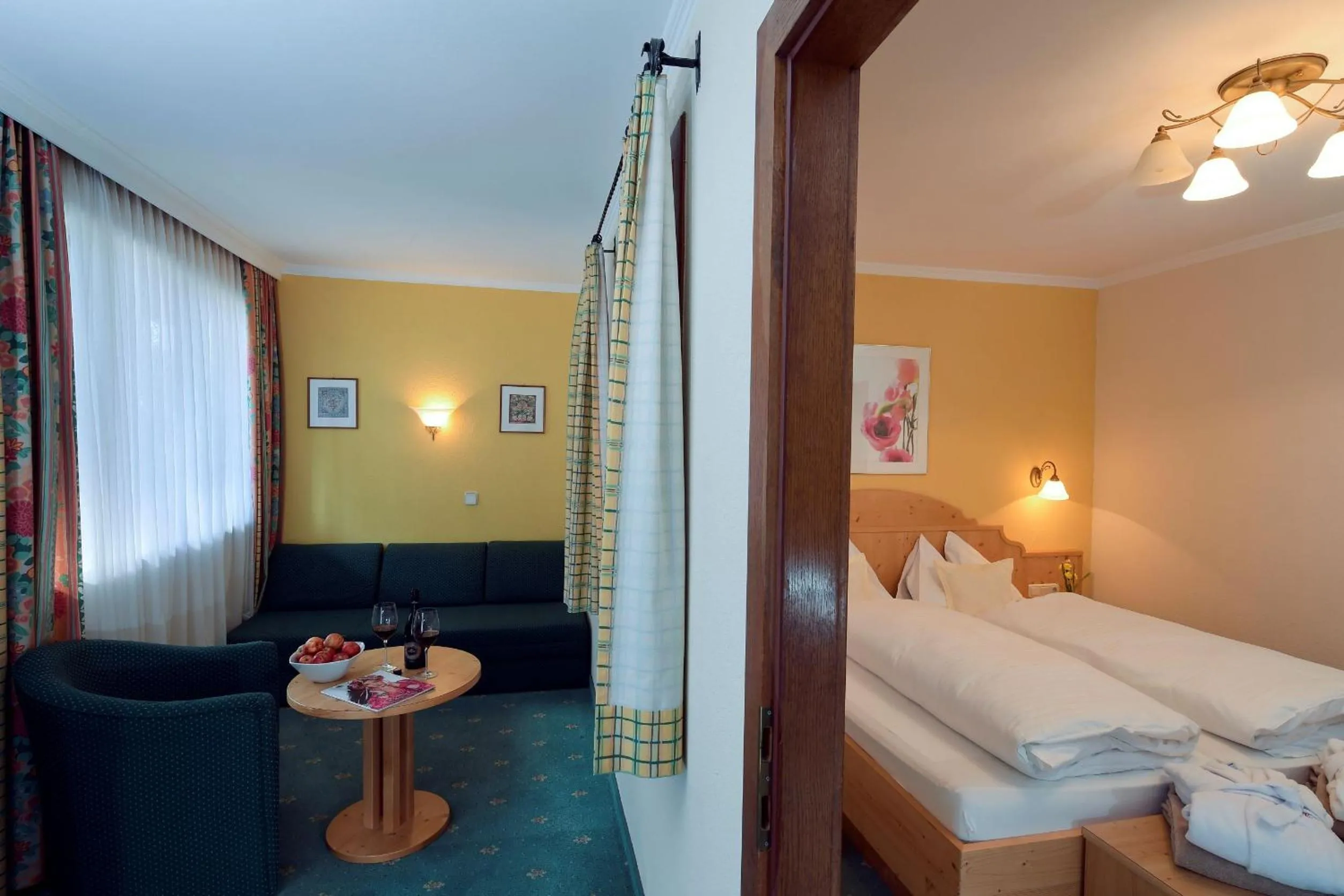 Photo of the whole room, Bed in Landhotel Post