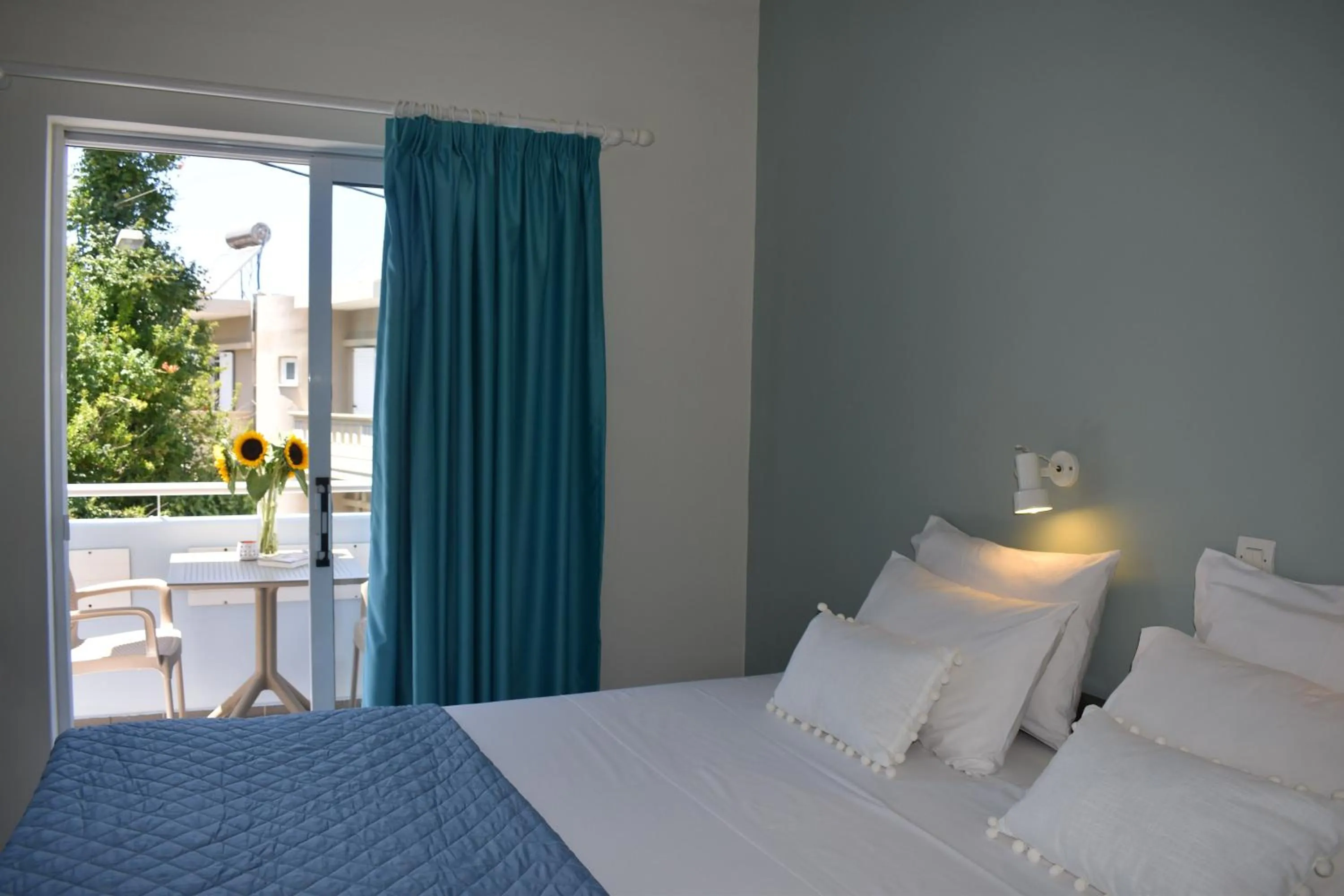 Bed in Mediterranea Apartments