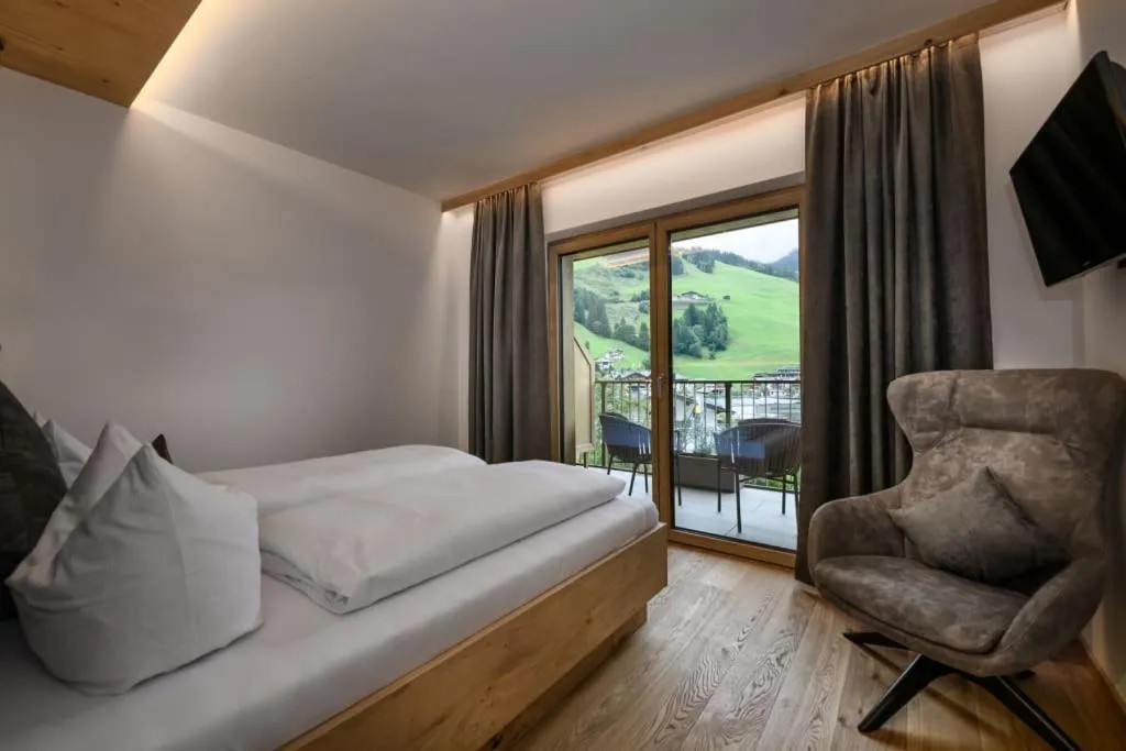 Bed in Hotel Hubertushof