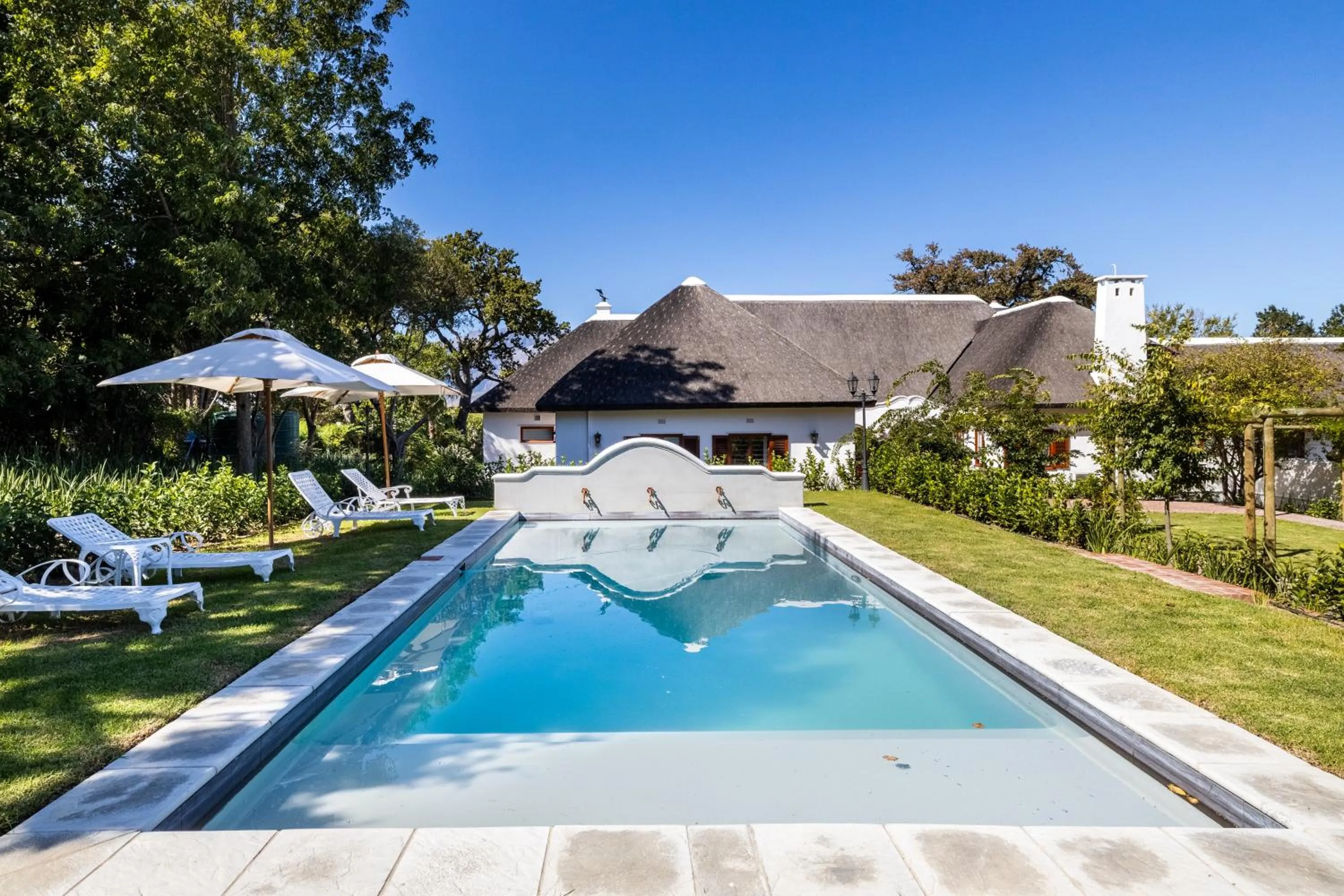 Swimming pool in Laborie Estate