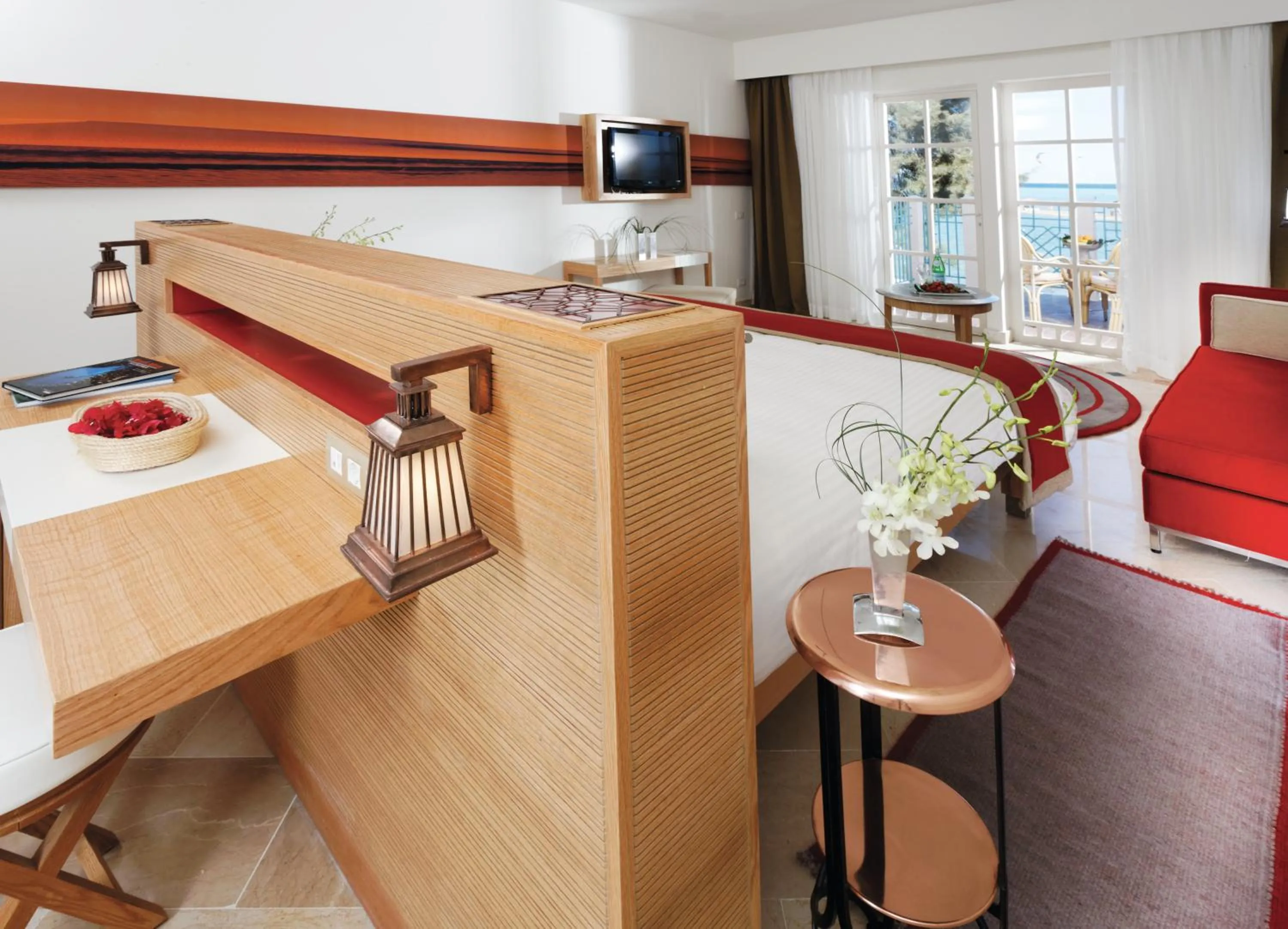 Deluxe King Room with Sea View in Movenpick Resort & Spa El Gouna