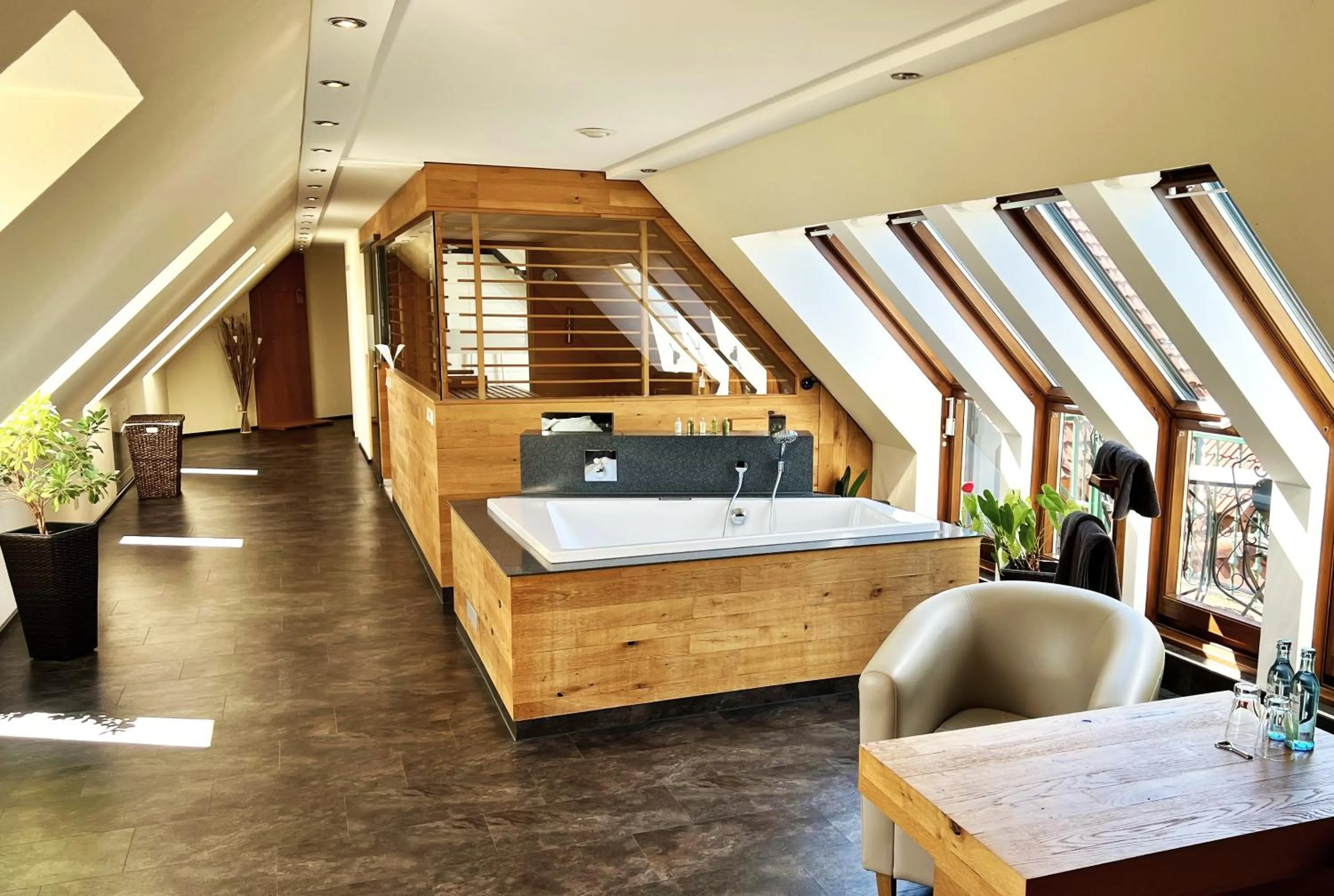 Hot Tub in Hotel & Restaurant Waldblick