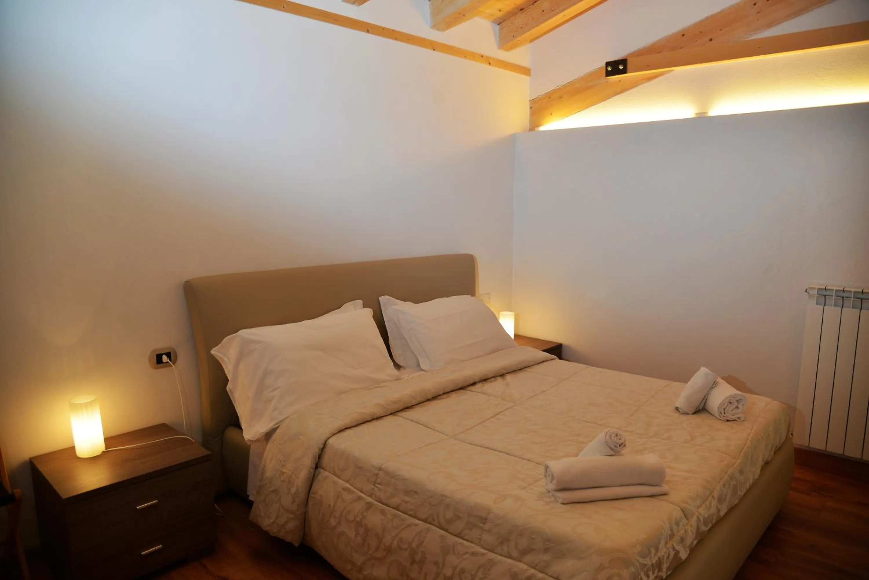 Bed in Hotel Marianna