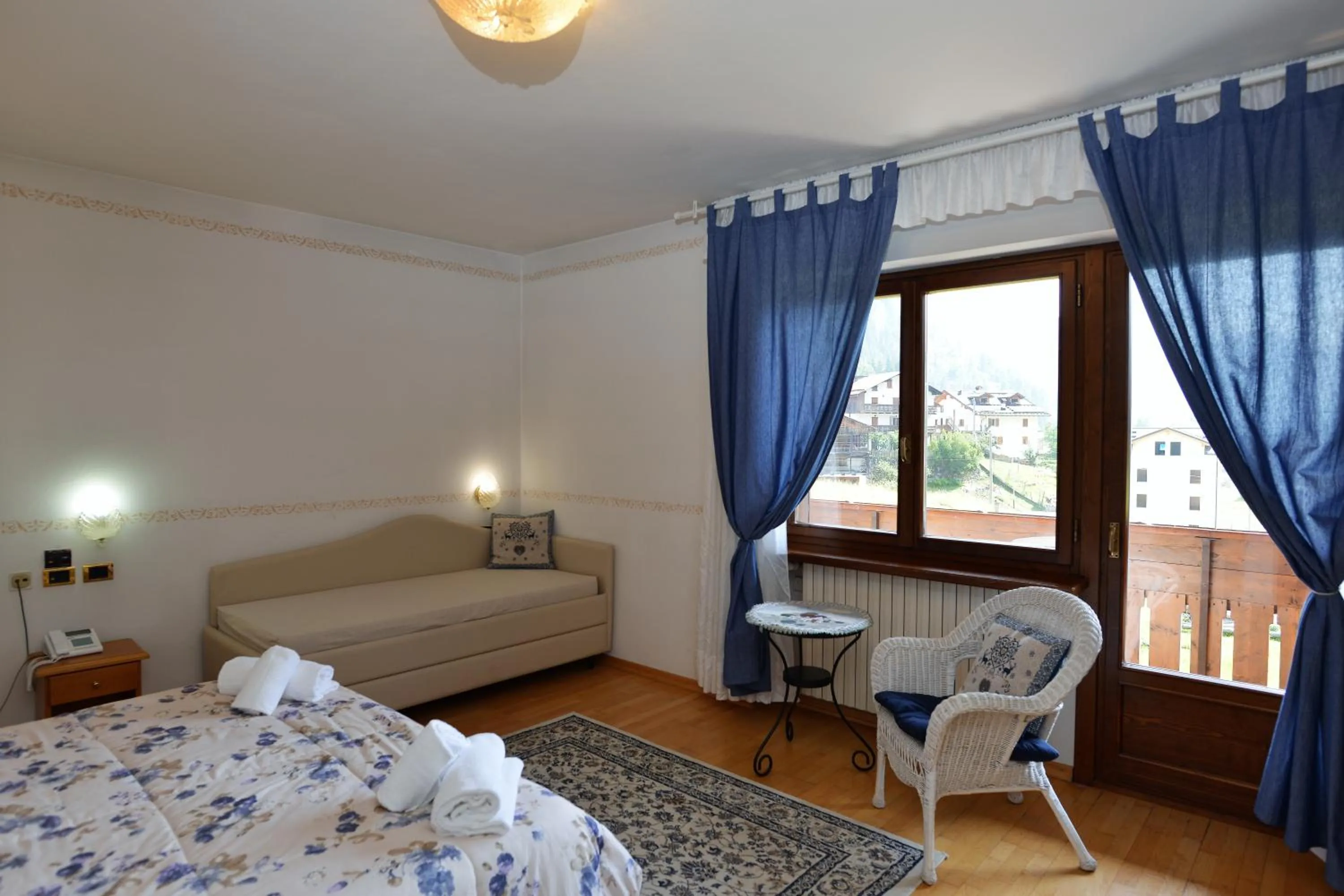 Bed in Hotel Marianna