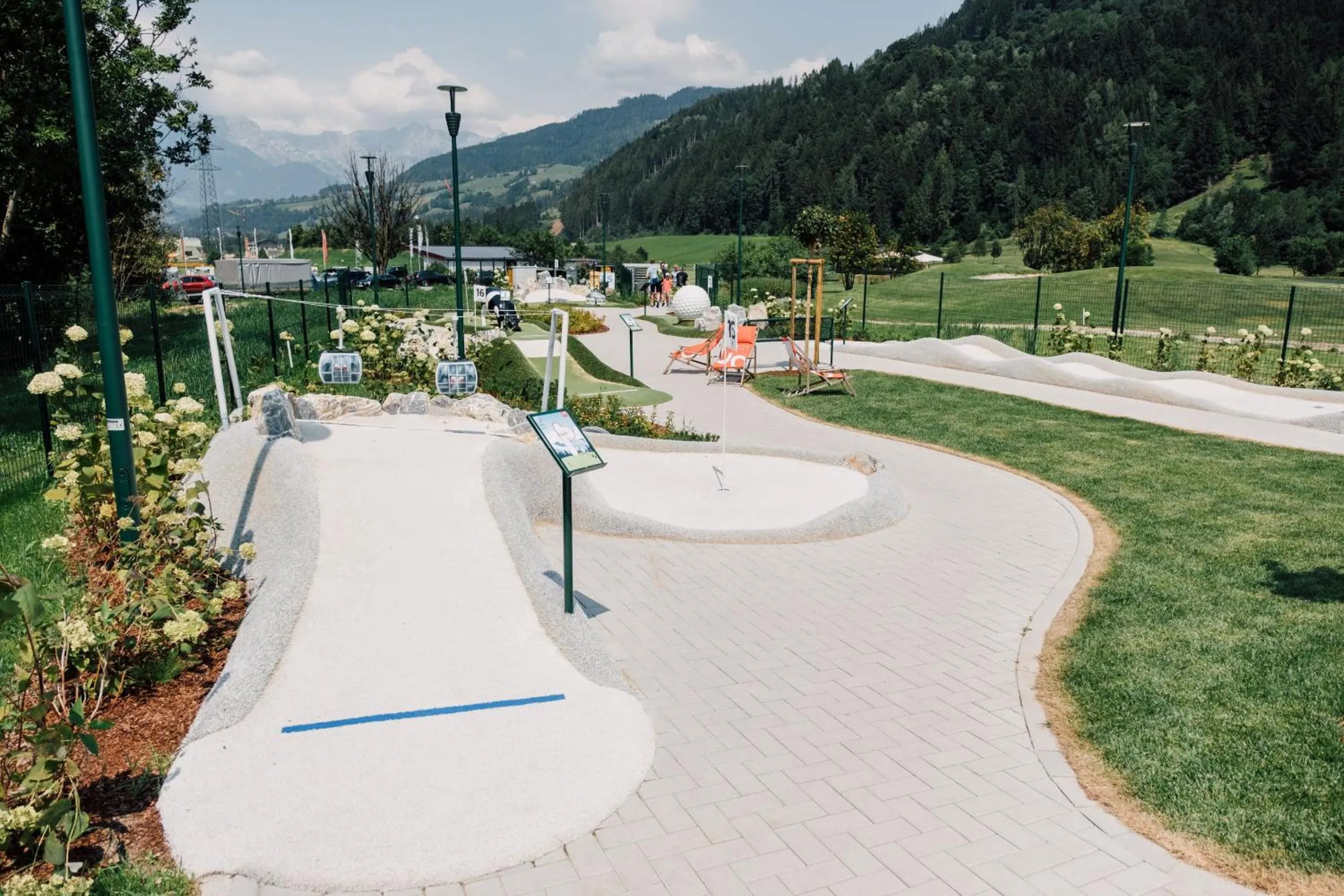 Minigolf in Hotel Forsthof