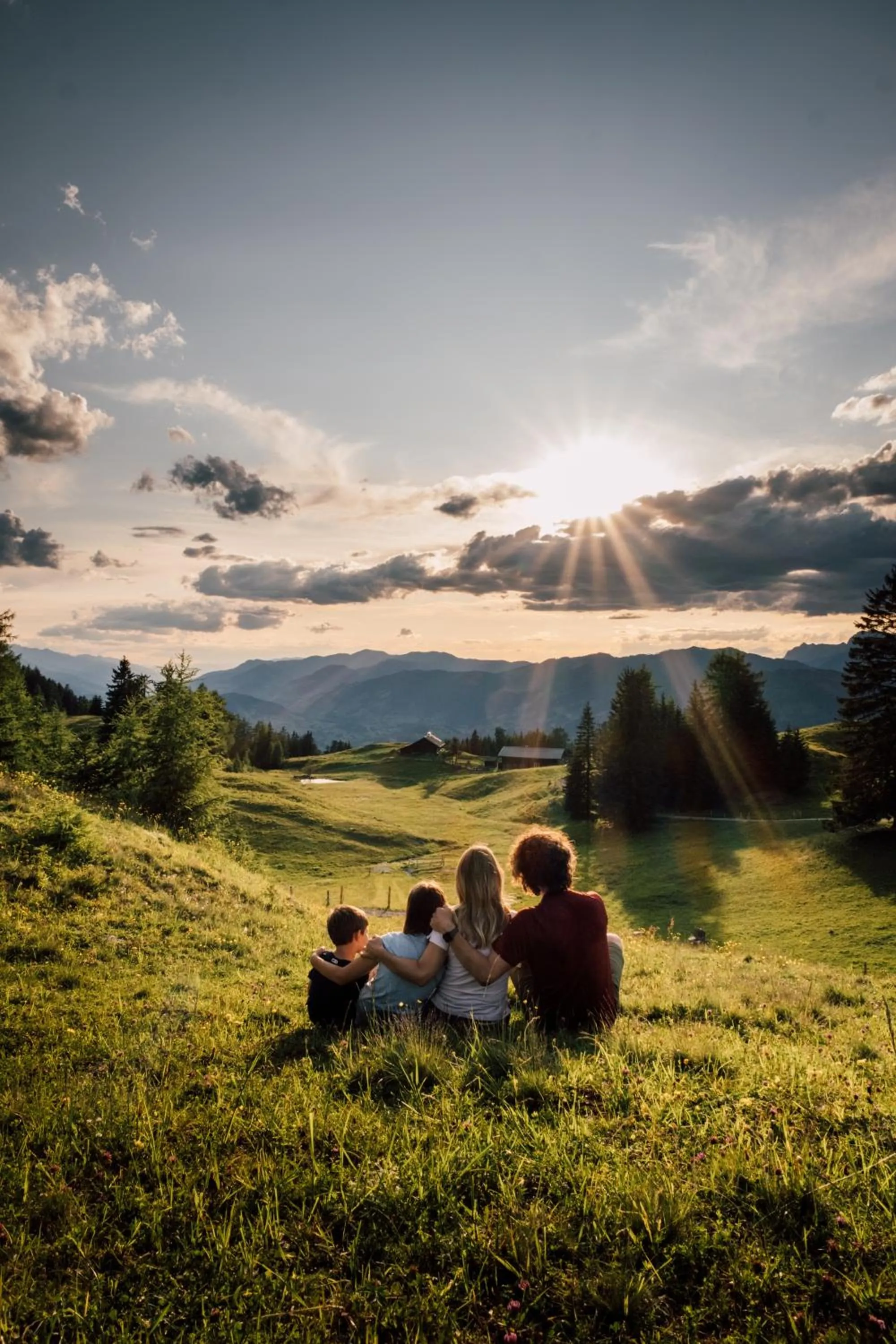 Mountain view in Hotel Forsthof