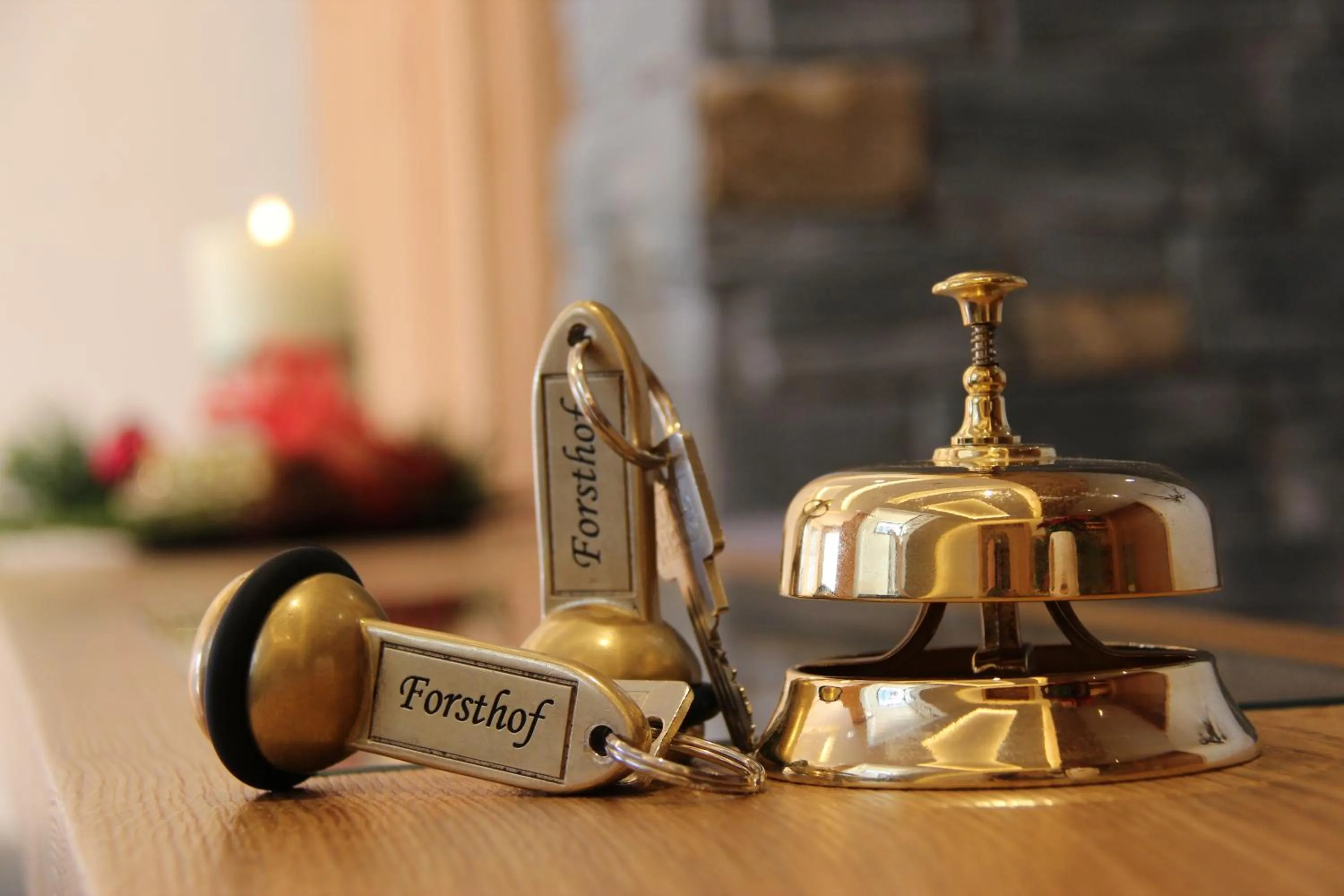 Decorative detail in Hotel Forsthof