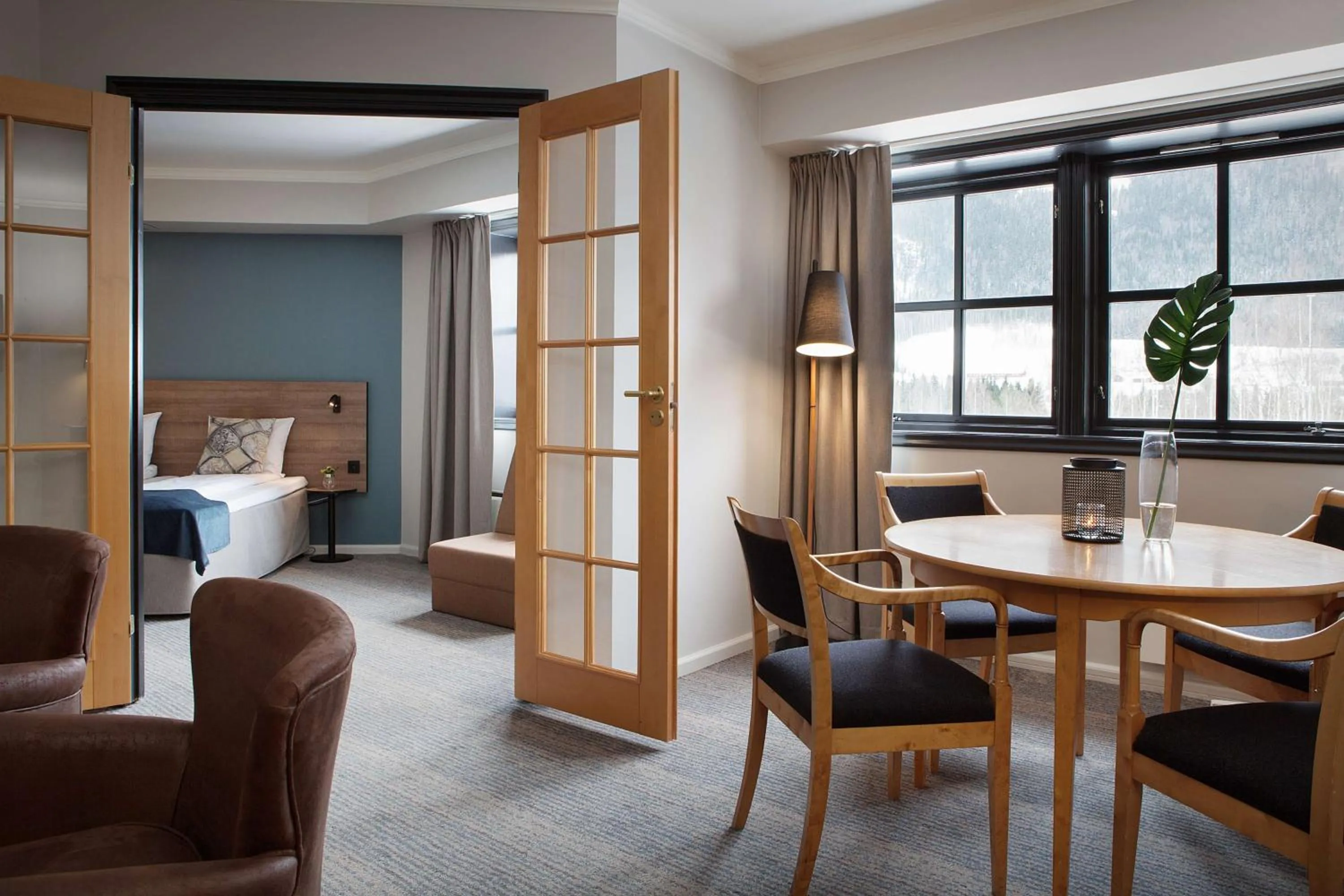 Photo of the whole room in Scandic Hafjell