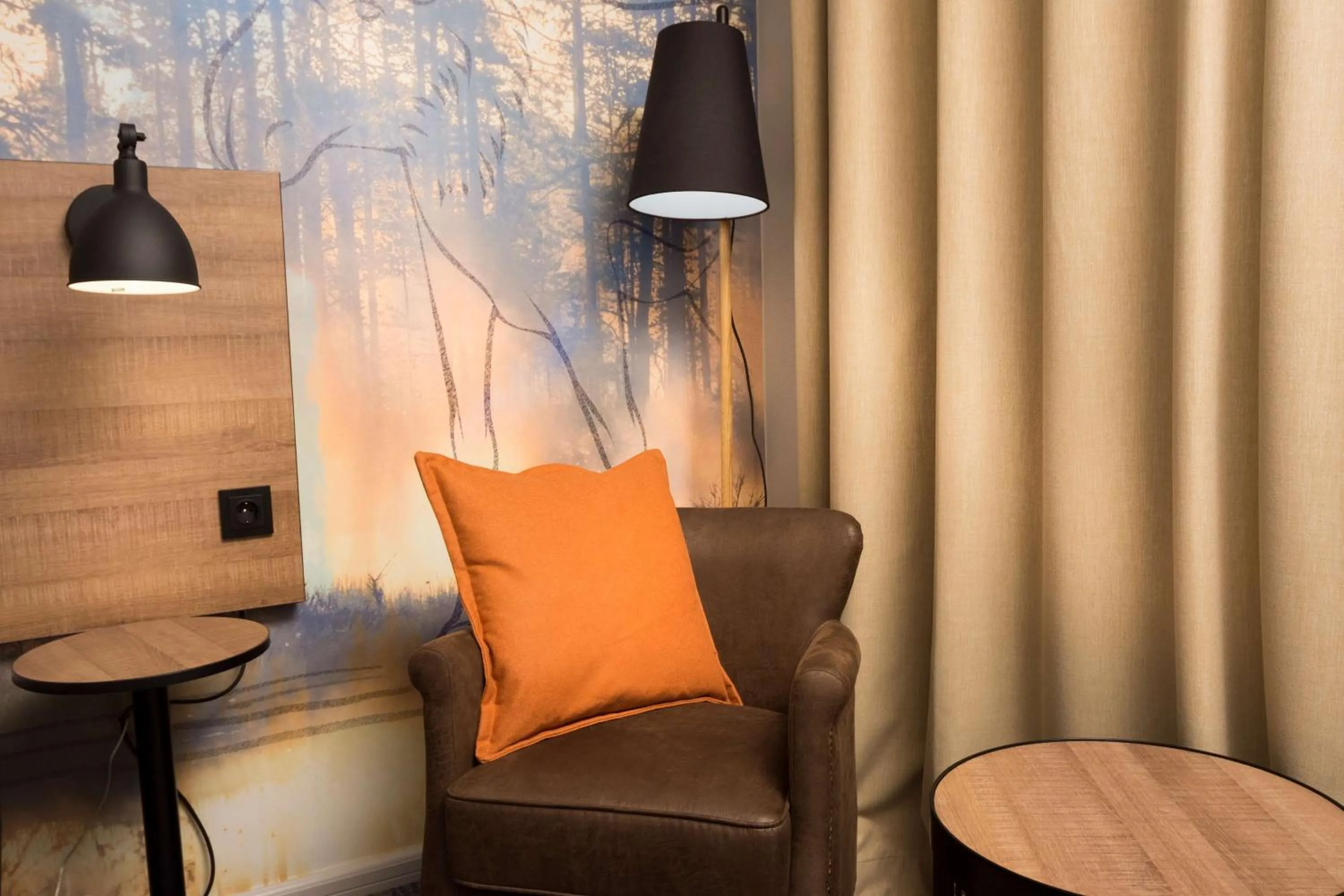 Bedroom in Scandic Hafjell