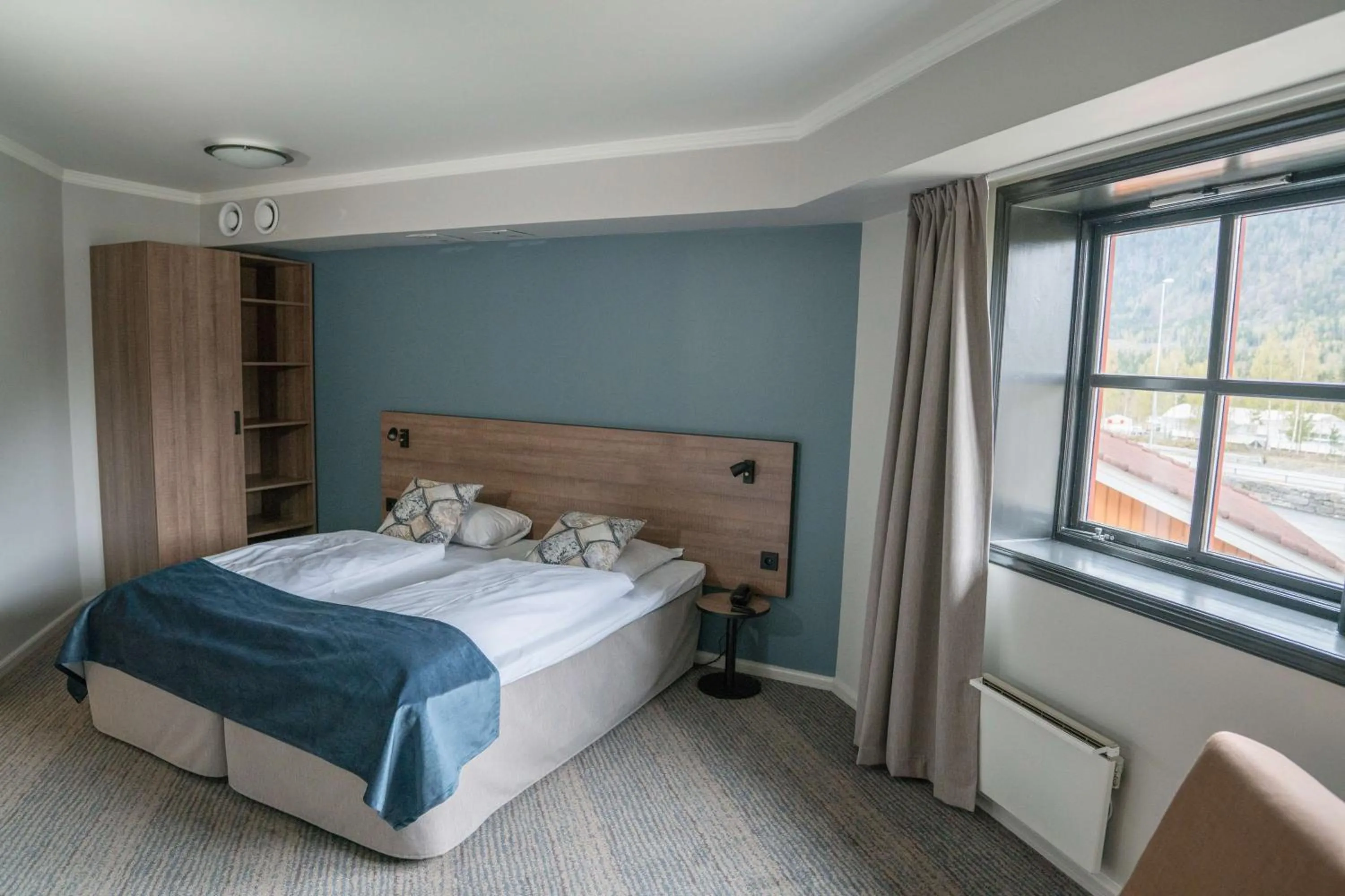 Bedroom, Bed in Scandic Hafjell