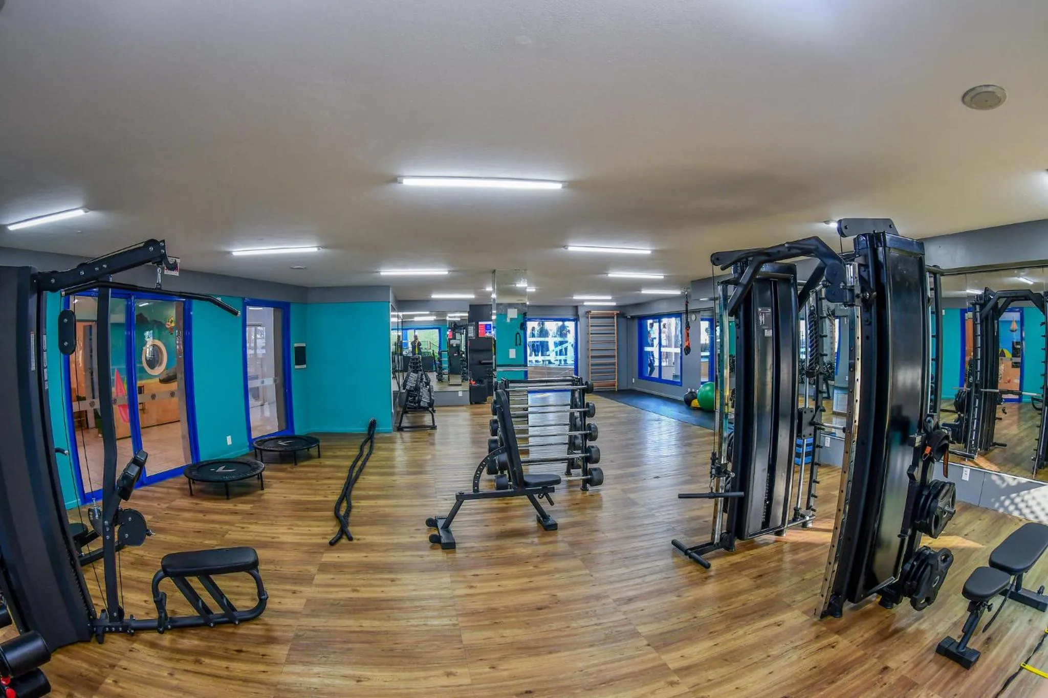 Fitness centre/facilities in Costao do Santinho Resort All Inclusive