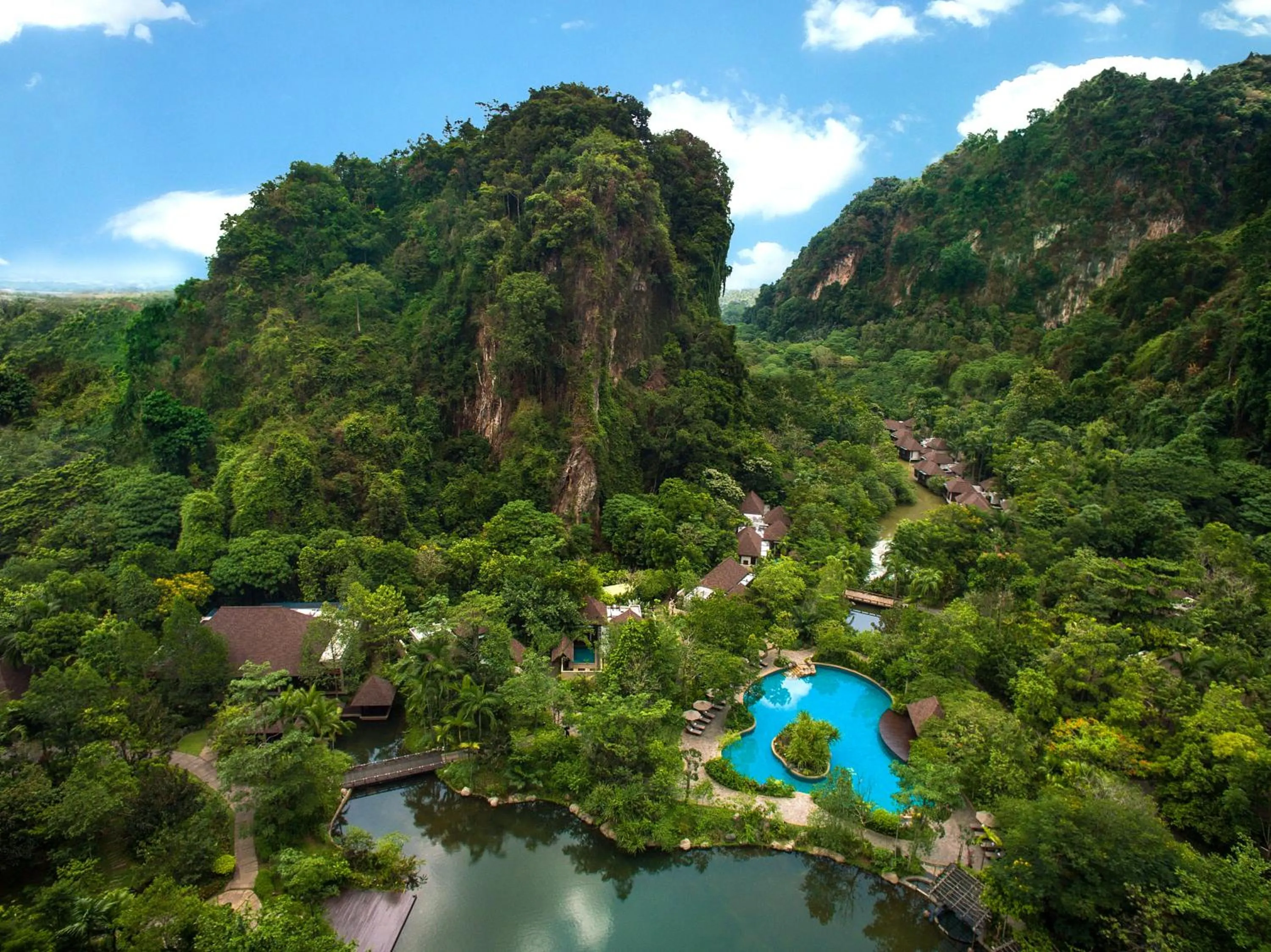 Landmark view in The Banjaran Hotsprings Retreat
