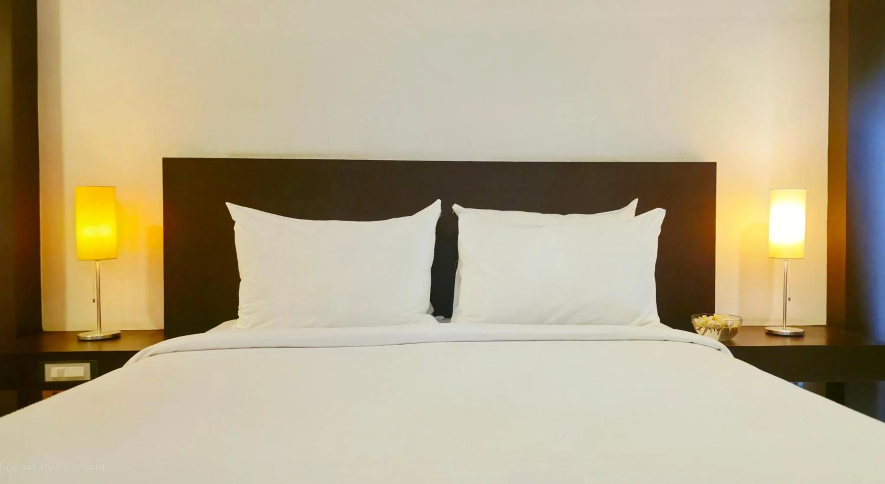 Bed in City Inn Vientiane