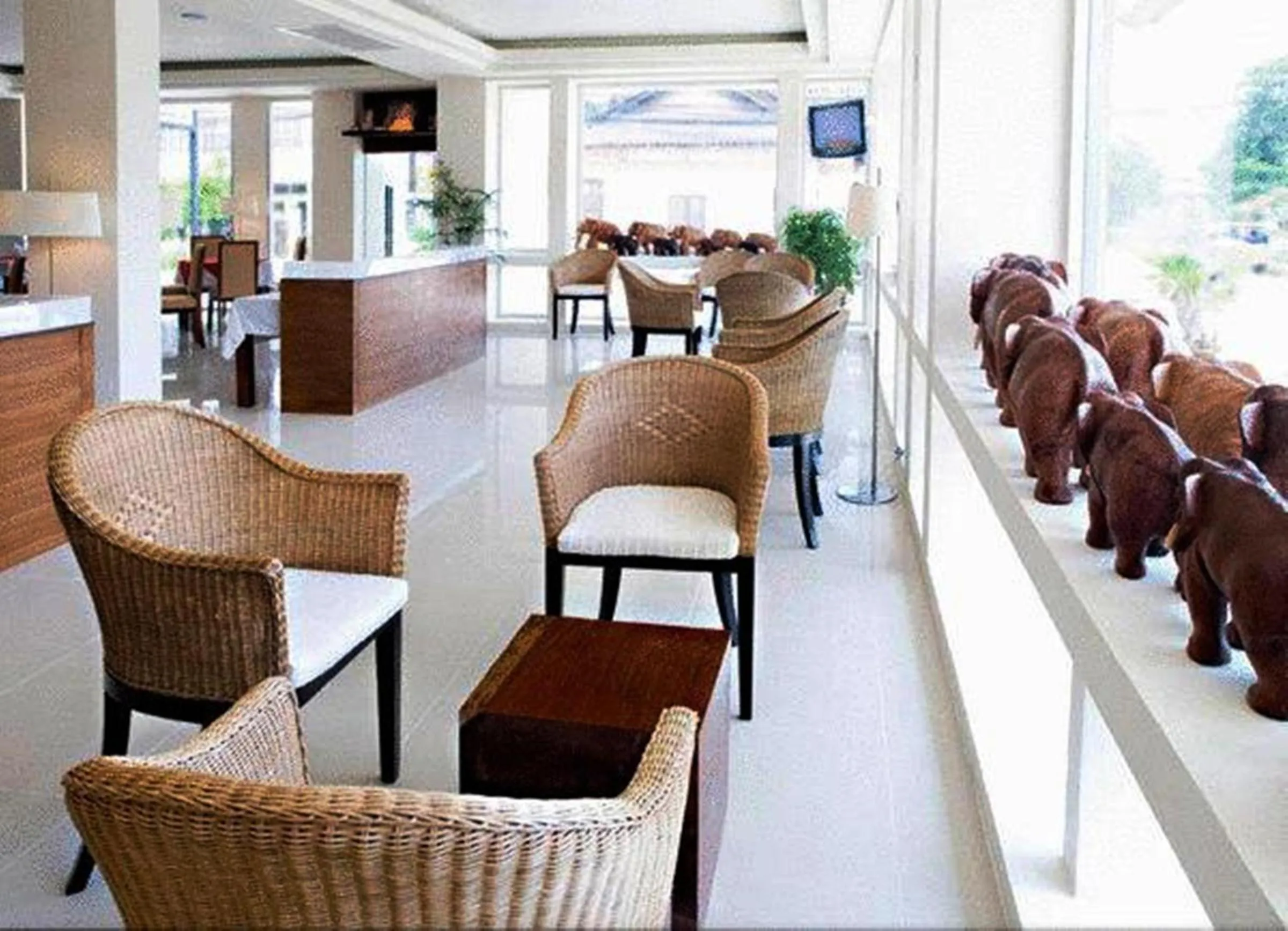 Lobby or reception in City Inn Vientiane