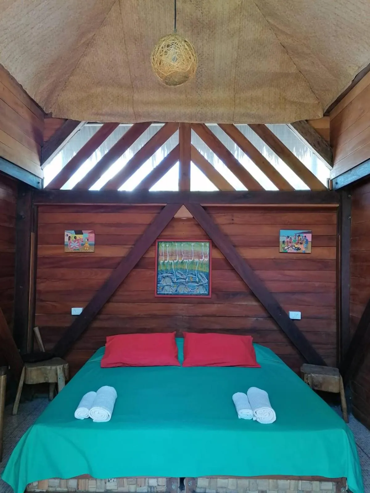 Bed in Ciamat Camp