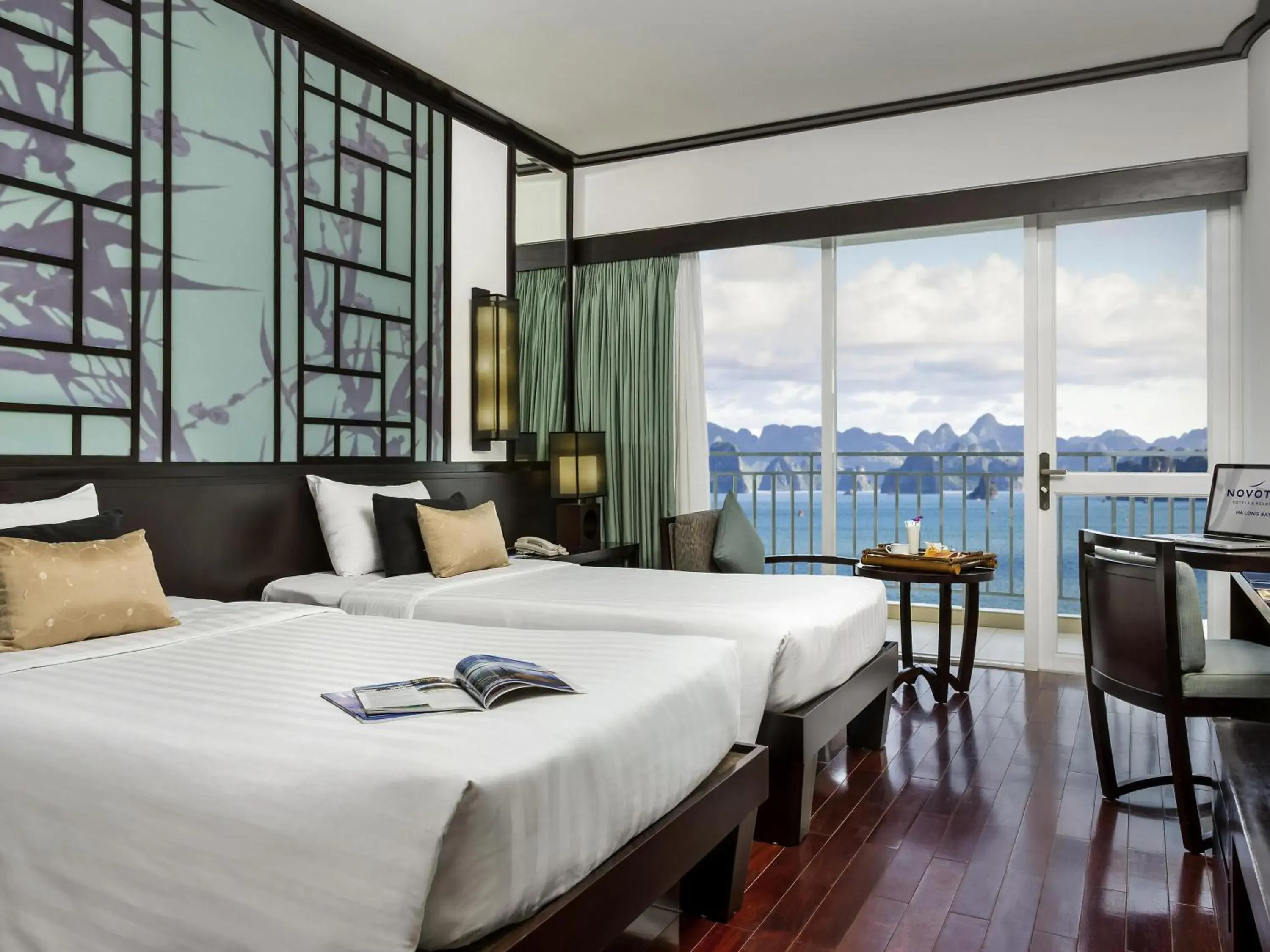 Superior Bay view with 2 Single Size beds in Novotel Ha Long Bay Hotel Superior Bay view with 2 Single Size beds in Novotel Ha Long Bay Hotel