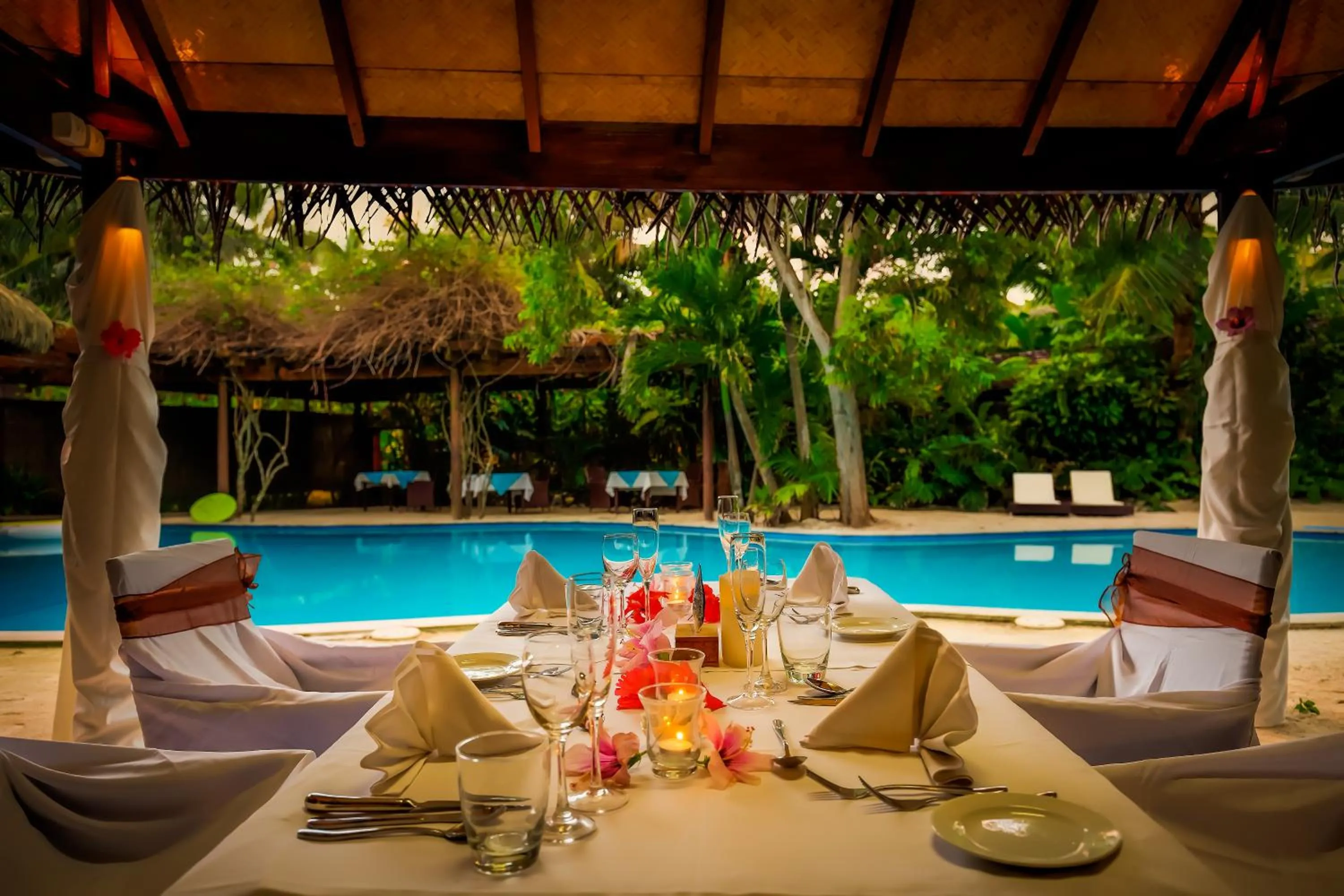 Restaurant/places to eat in Sanctuary Rarotonga on the Beach (Adults Only)