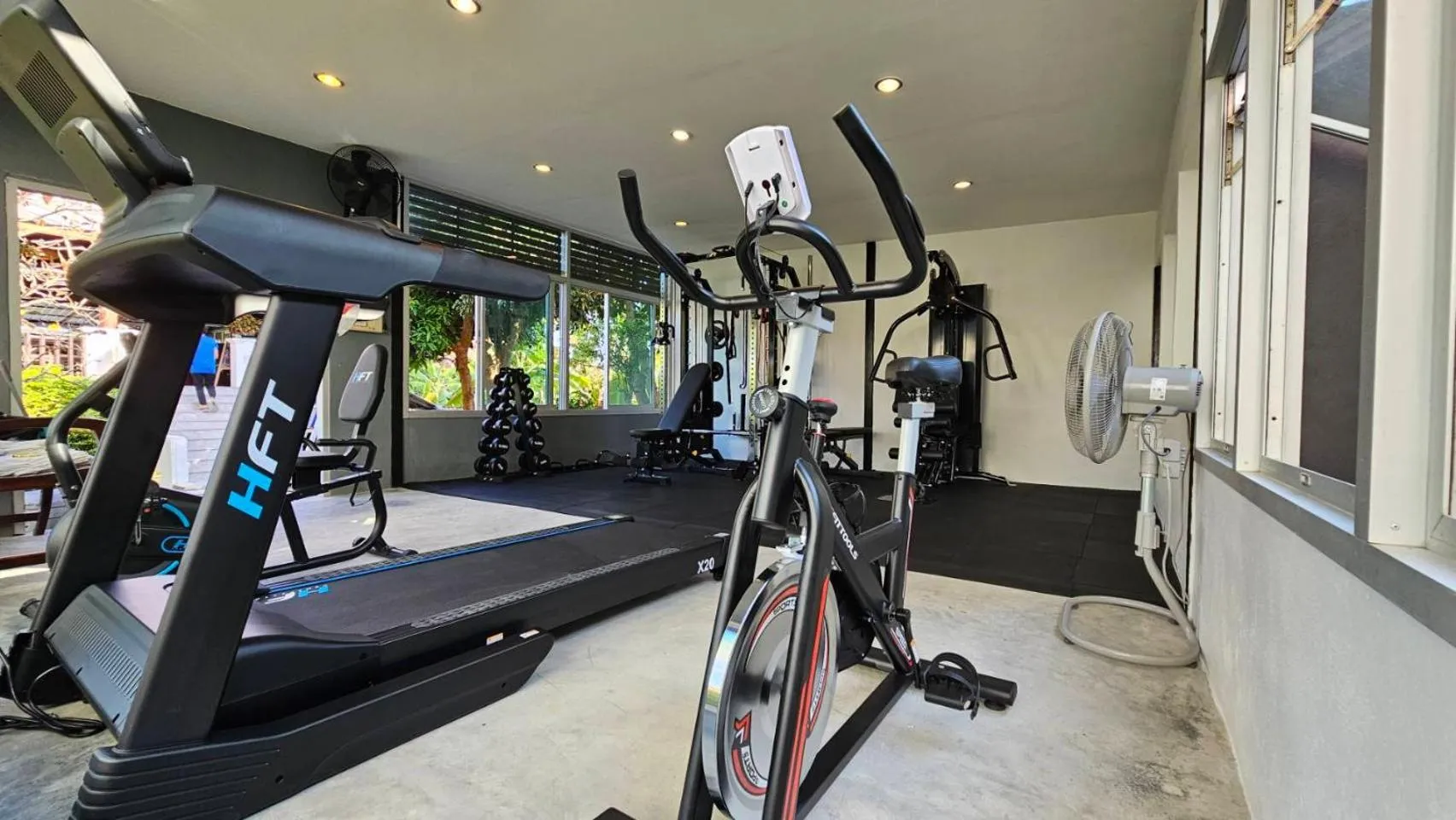 Fitness centre/facilities in Lamai Buri Resort