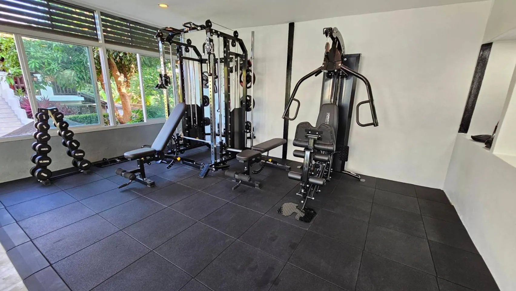 Fitness centre/facilities in Lamai Buri Resort
