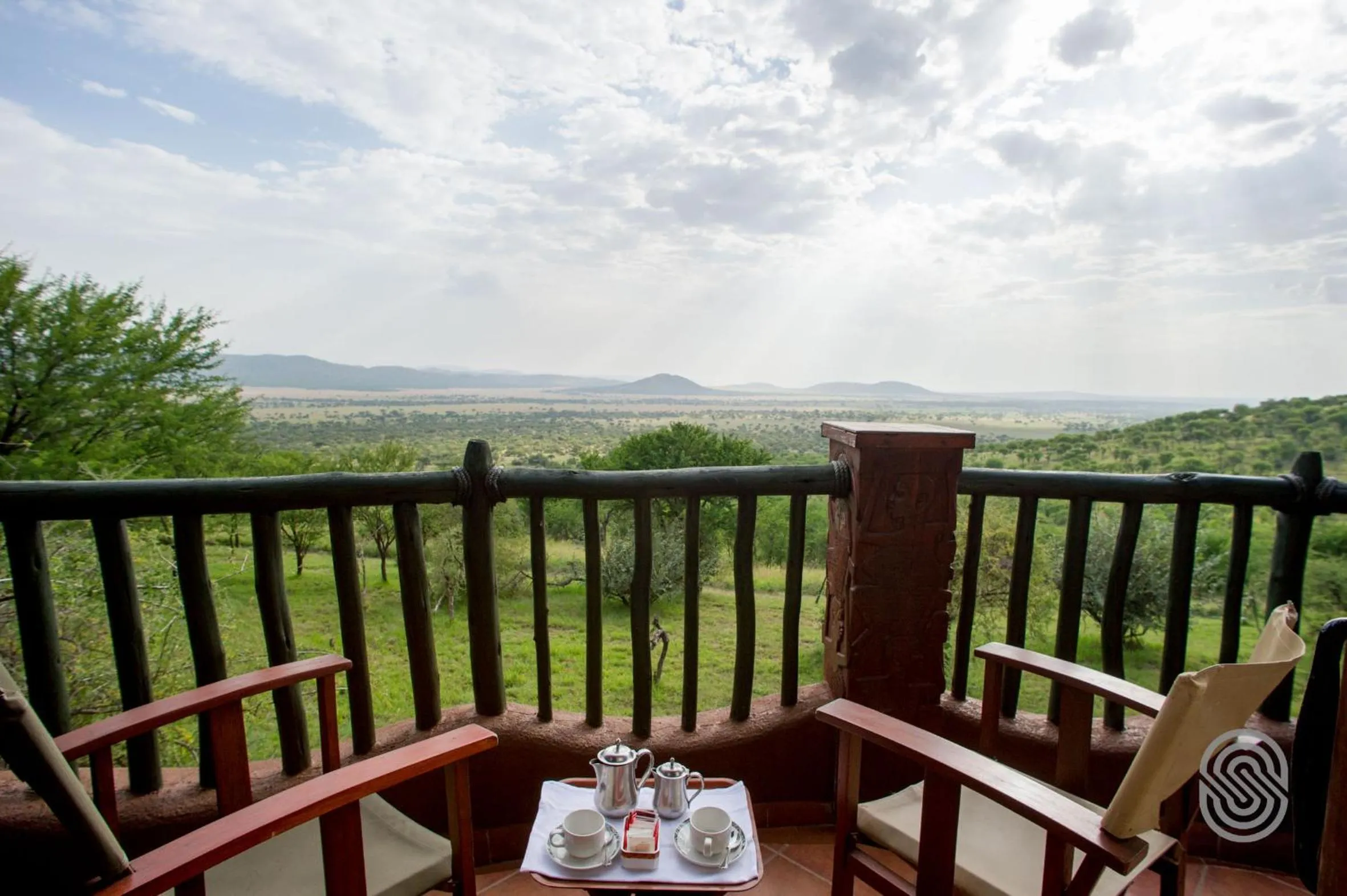 Patio in Serengeti Serena Safari Lodge