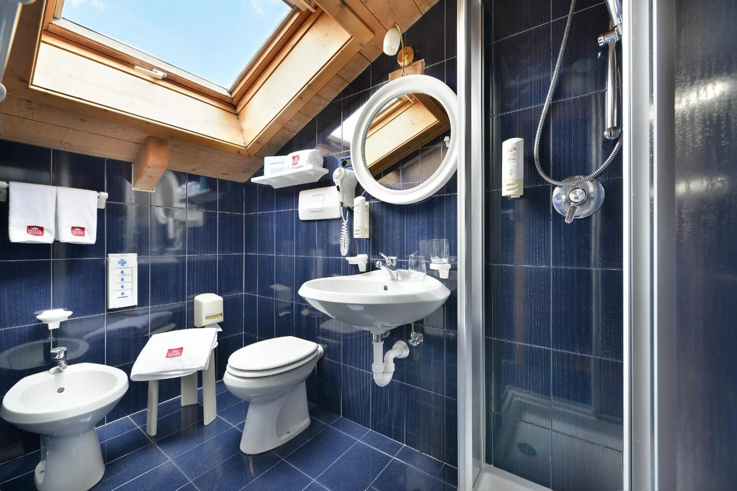 Shower in Hotel Astra