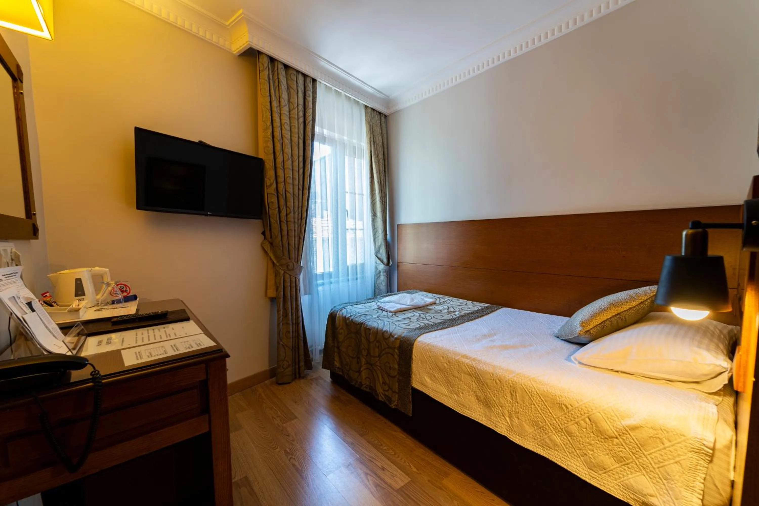 Bed in Levent Hotel Istanbul