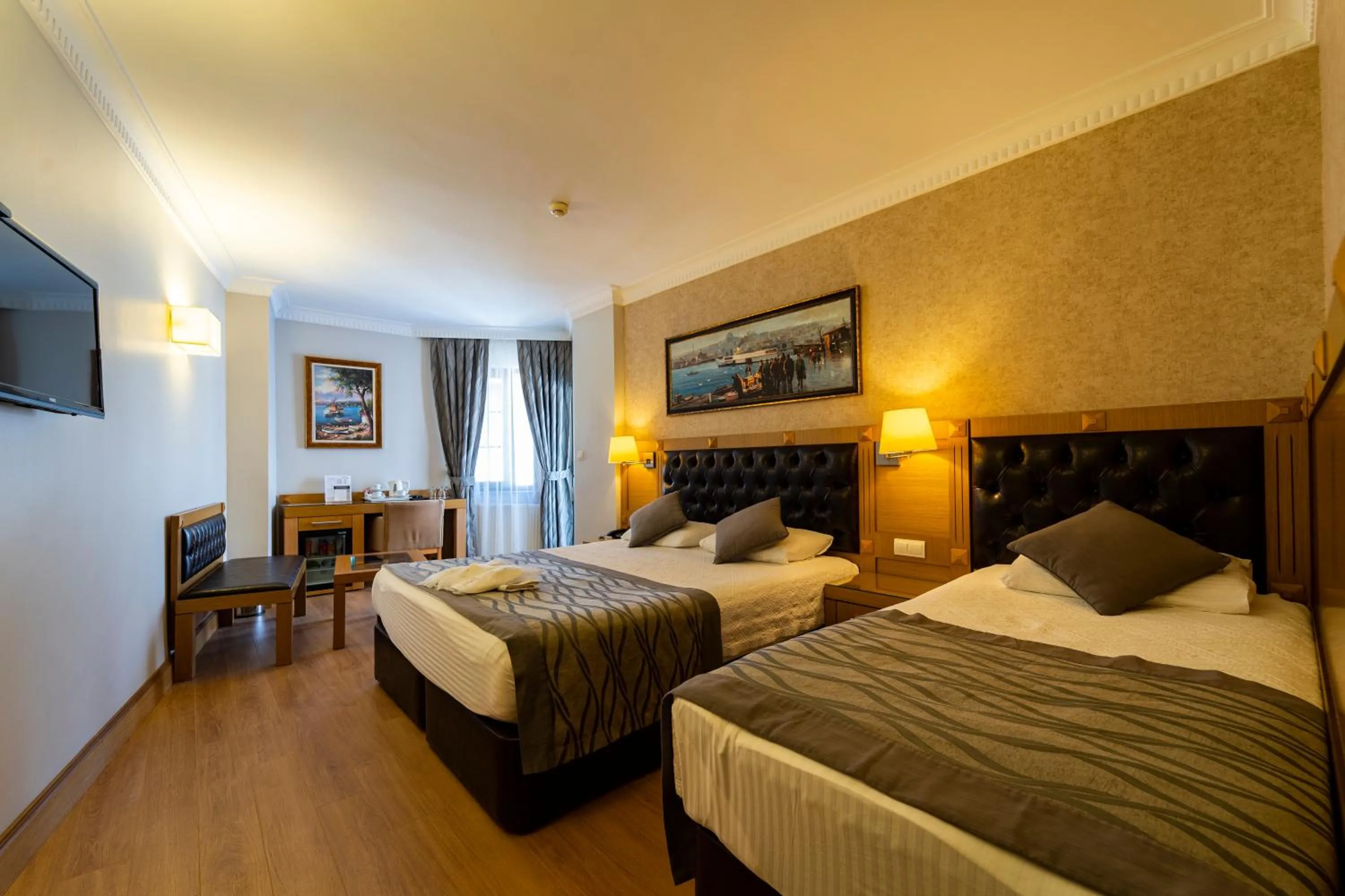 Bed in Levent Hotel Istanbul