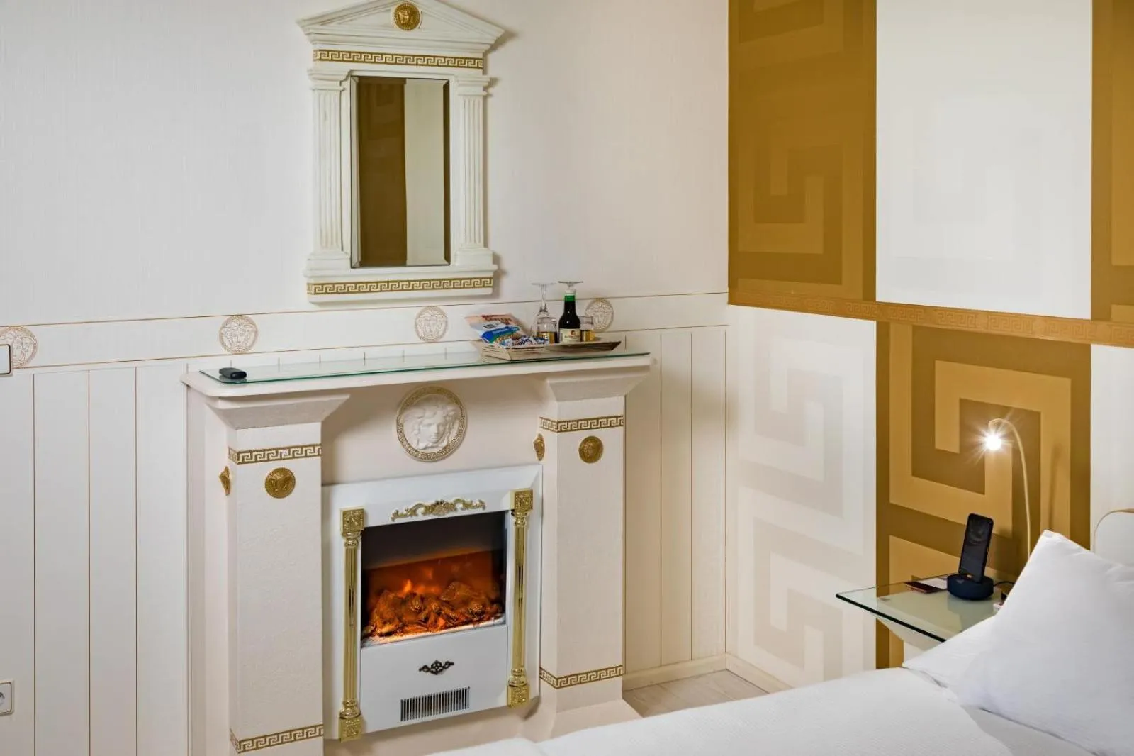 Decorative detail in Hotel Freizeittempel