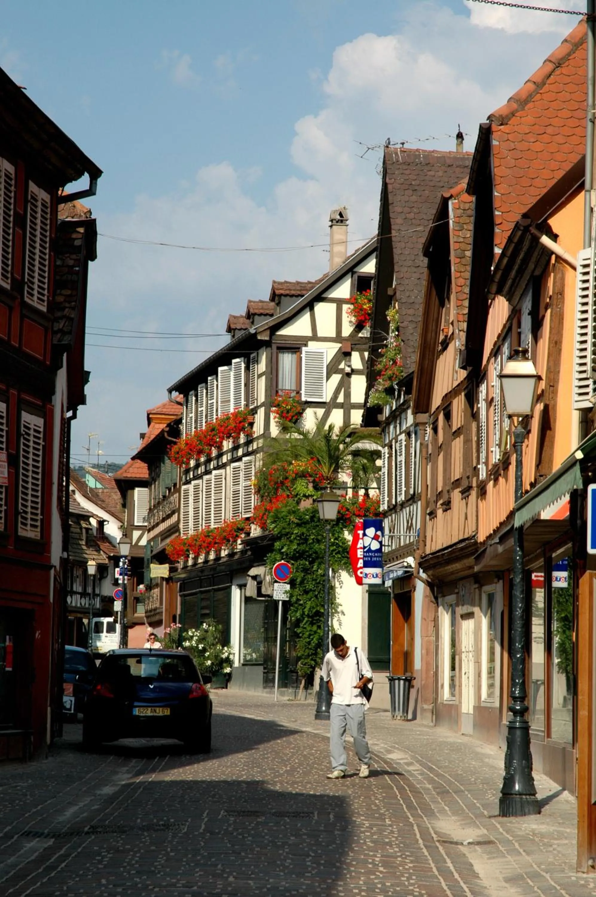 Area and facilities in A la Maison Rouge Hôtel & Restaurant