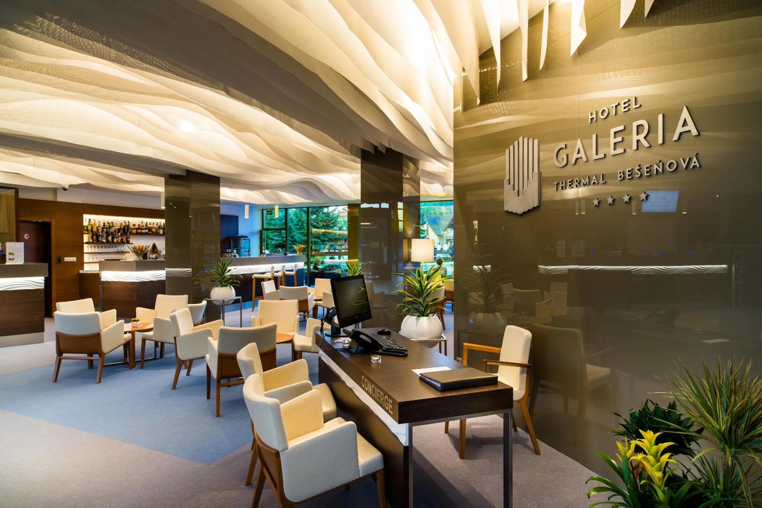 Lobby or reception in Hotel Galeria Thermal Bešeňová