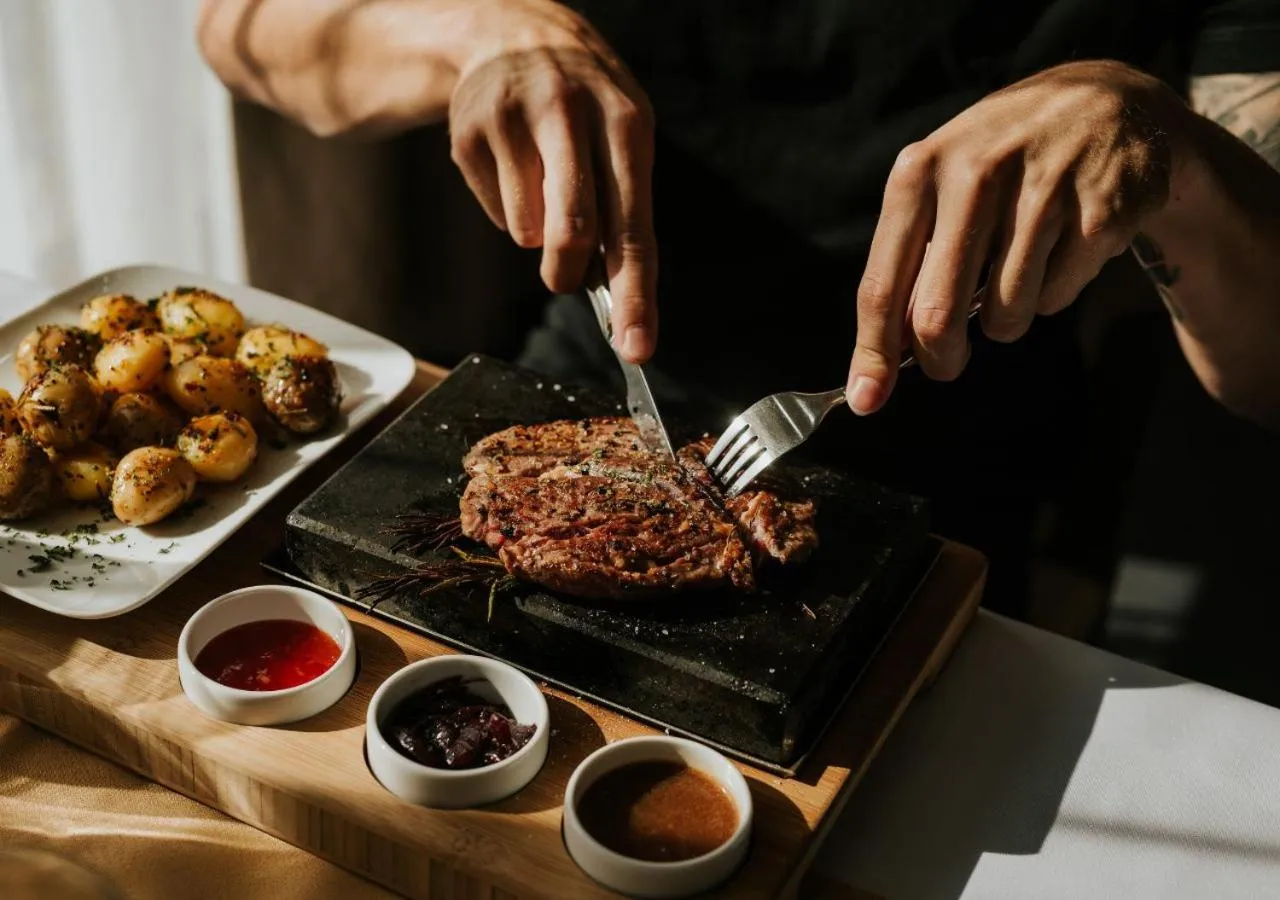 Restaurant/places to eat in Hotel Galeria Thermal Bešeňová