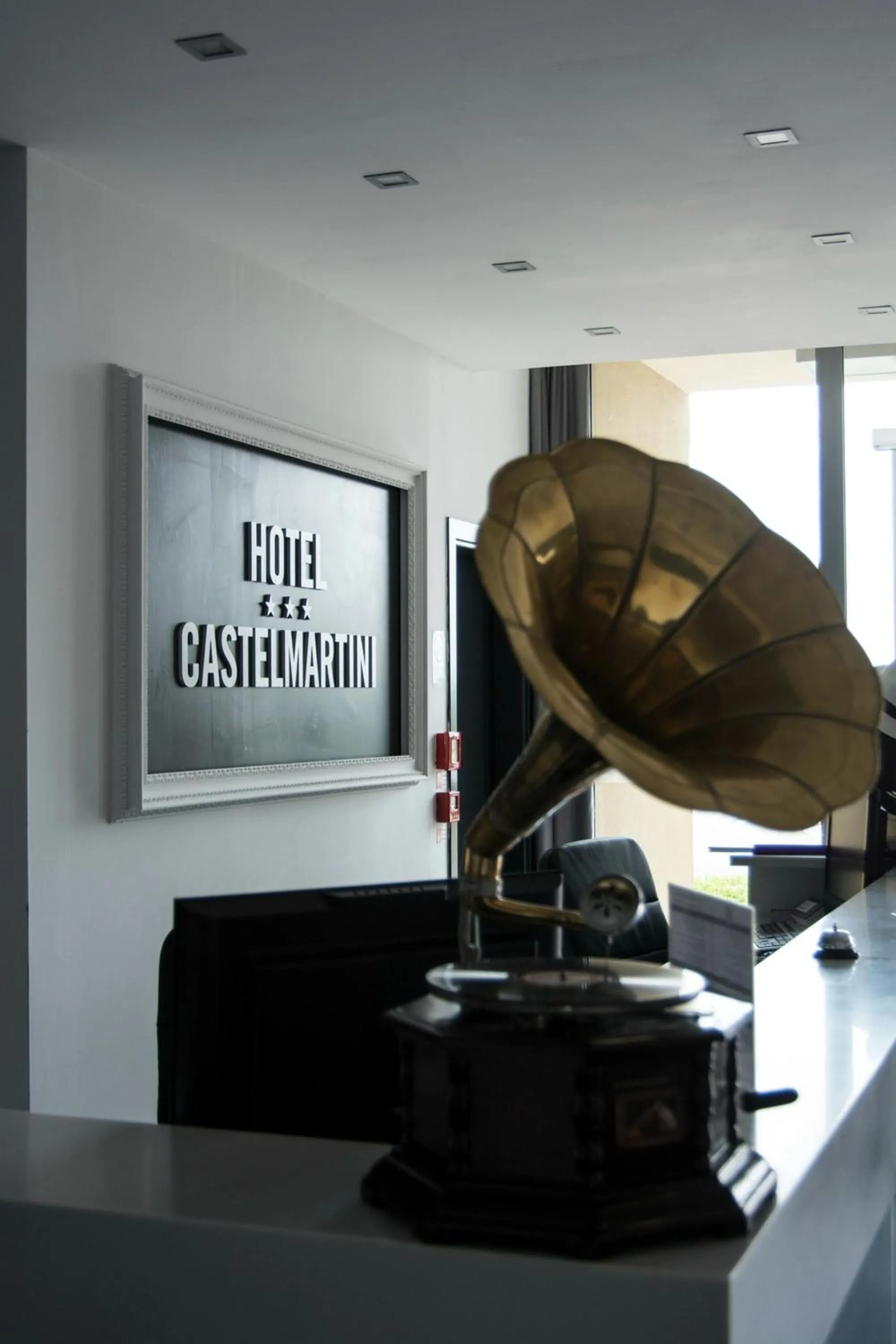 Lobby or reception in Castelmartini Wellness & Business Hotel