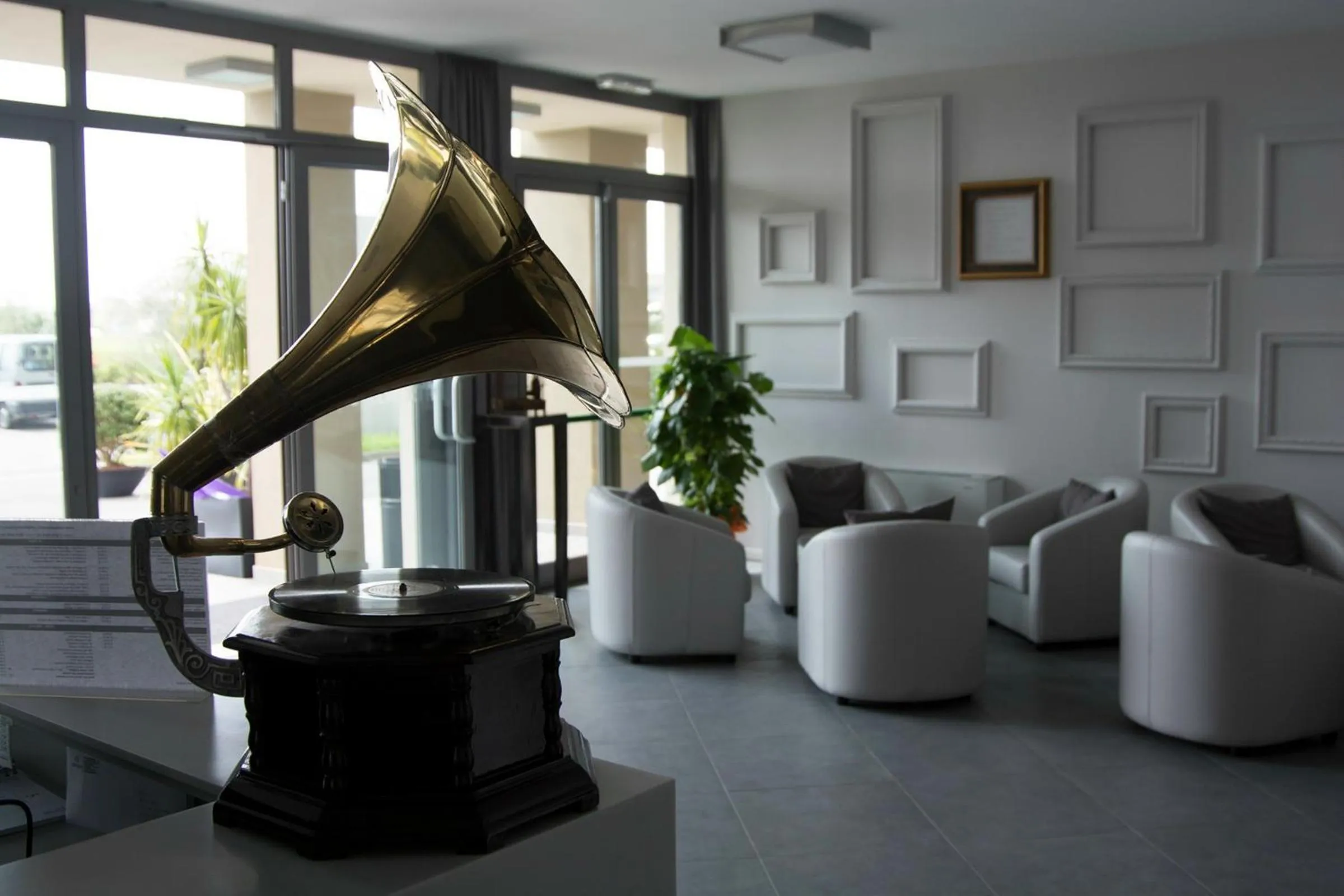 Lobby or reception in Castelmartini Wellness & Business Hotel