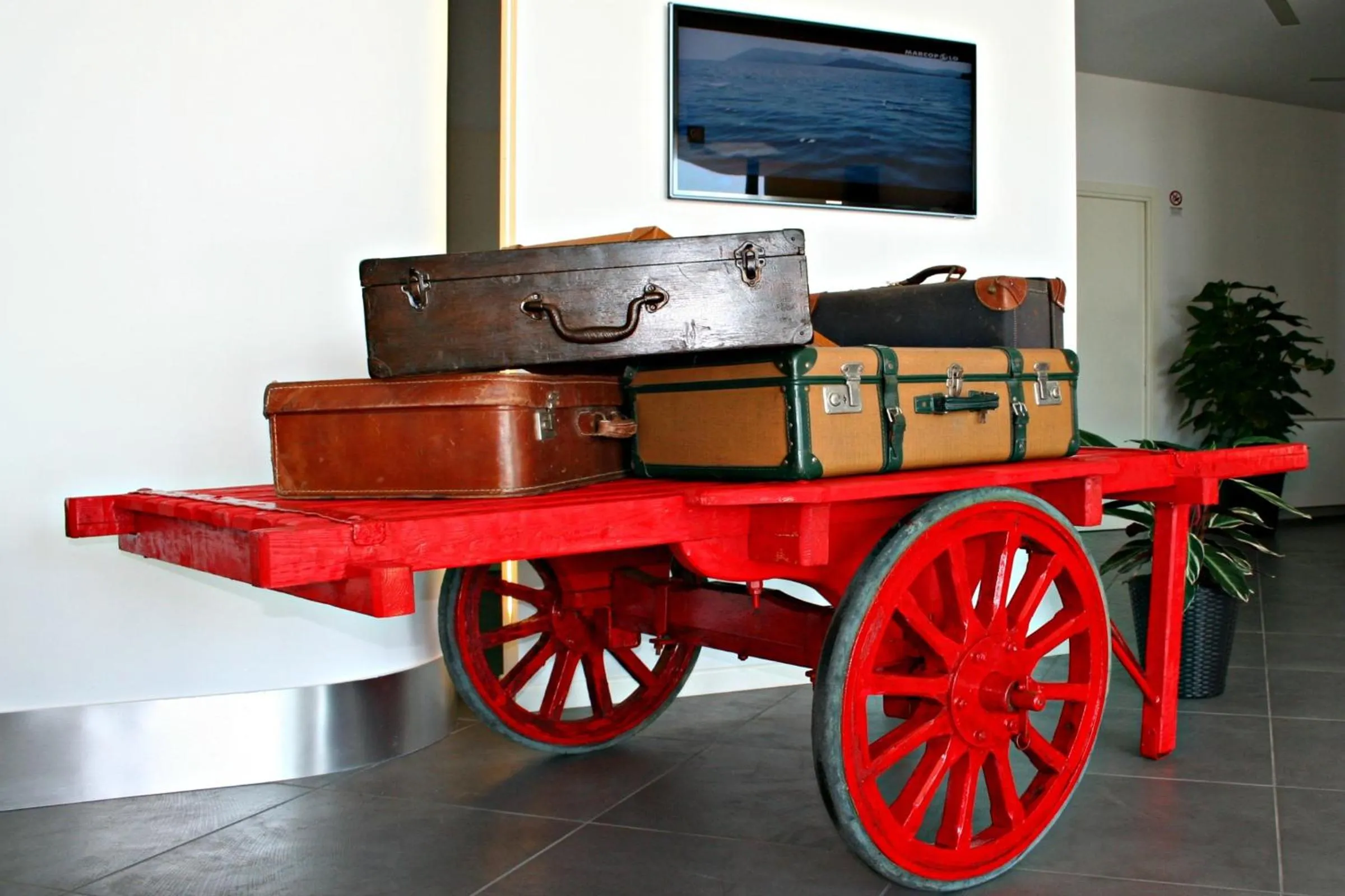 Lobby or reception in Castelmartini Wellness & Business Hotel