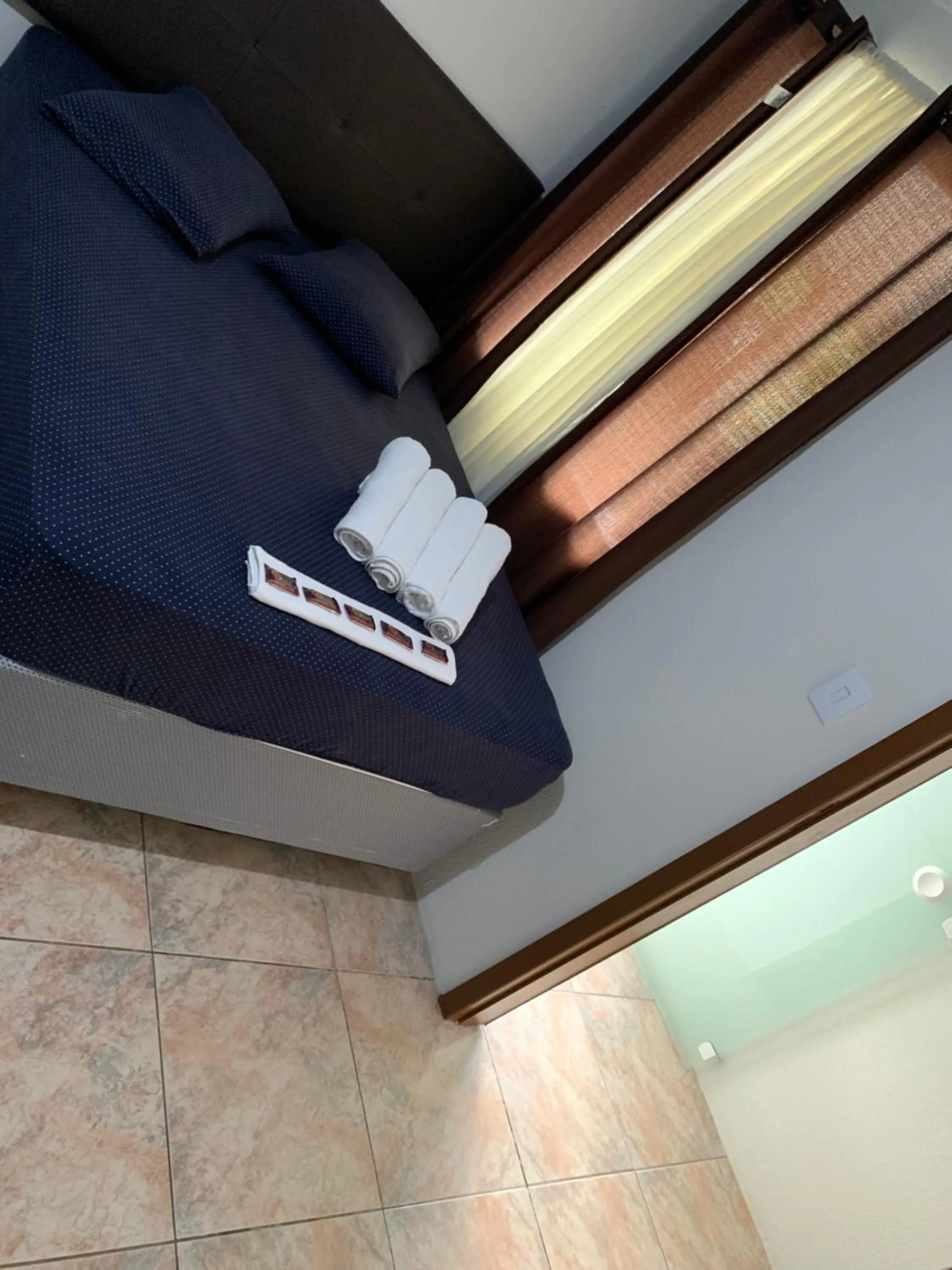 Bed in Pousada Tio Tonho