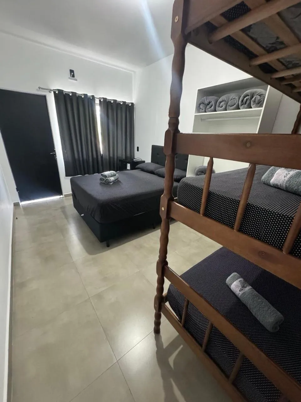 Bed in Pousada Tio Tonho