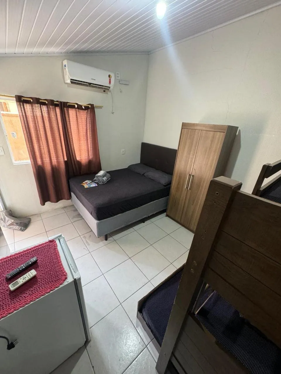 Bed in Pousada Tio Tonho