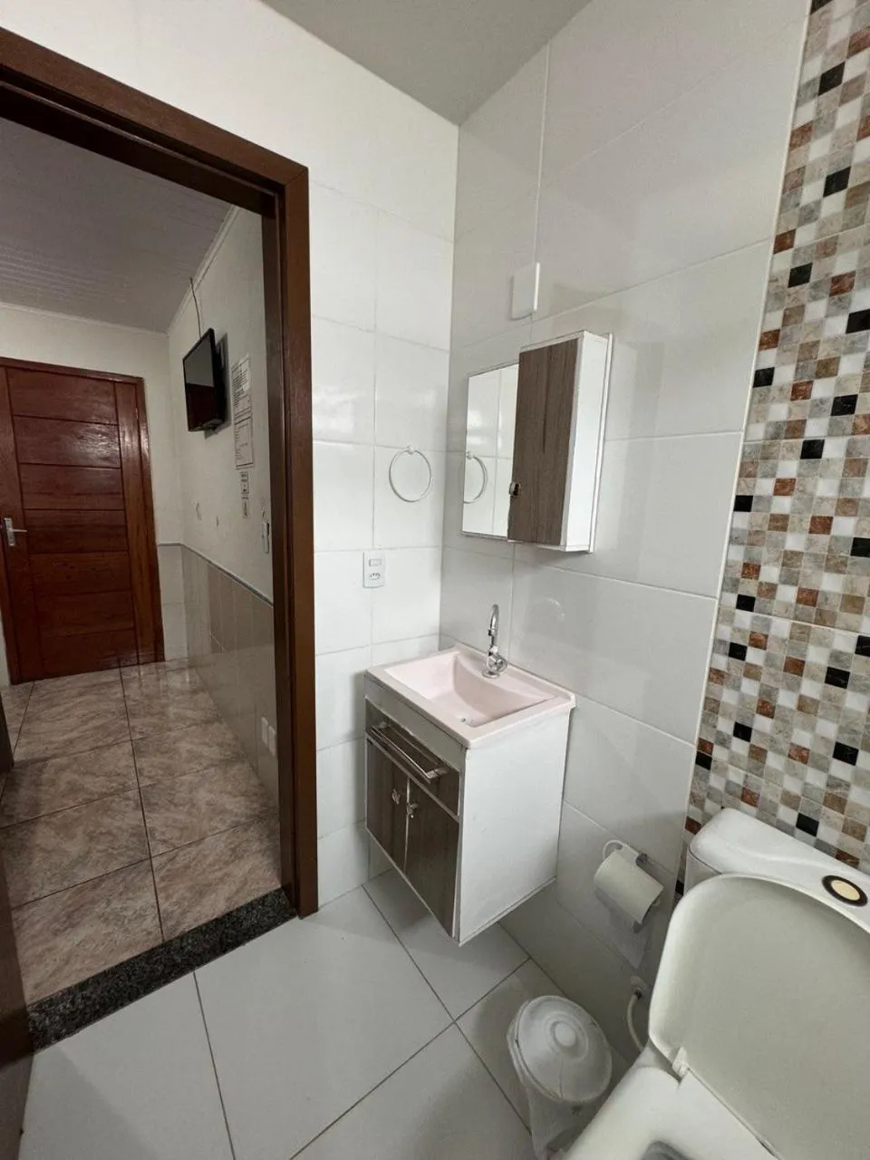 Shower in Pousada Tio Tonho