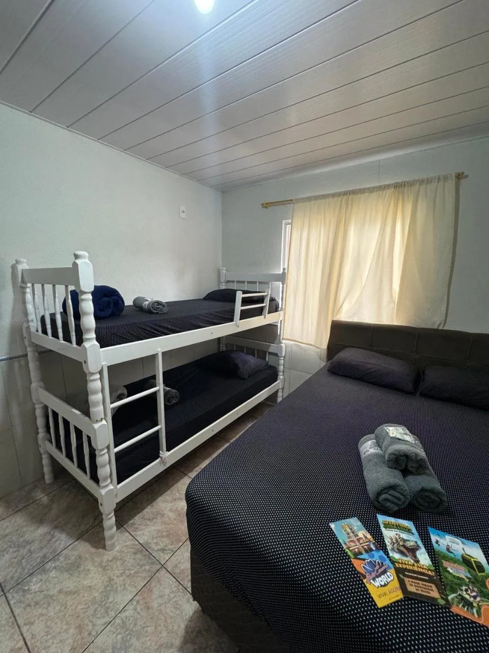 Bed in Pousada Tio Tonho